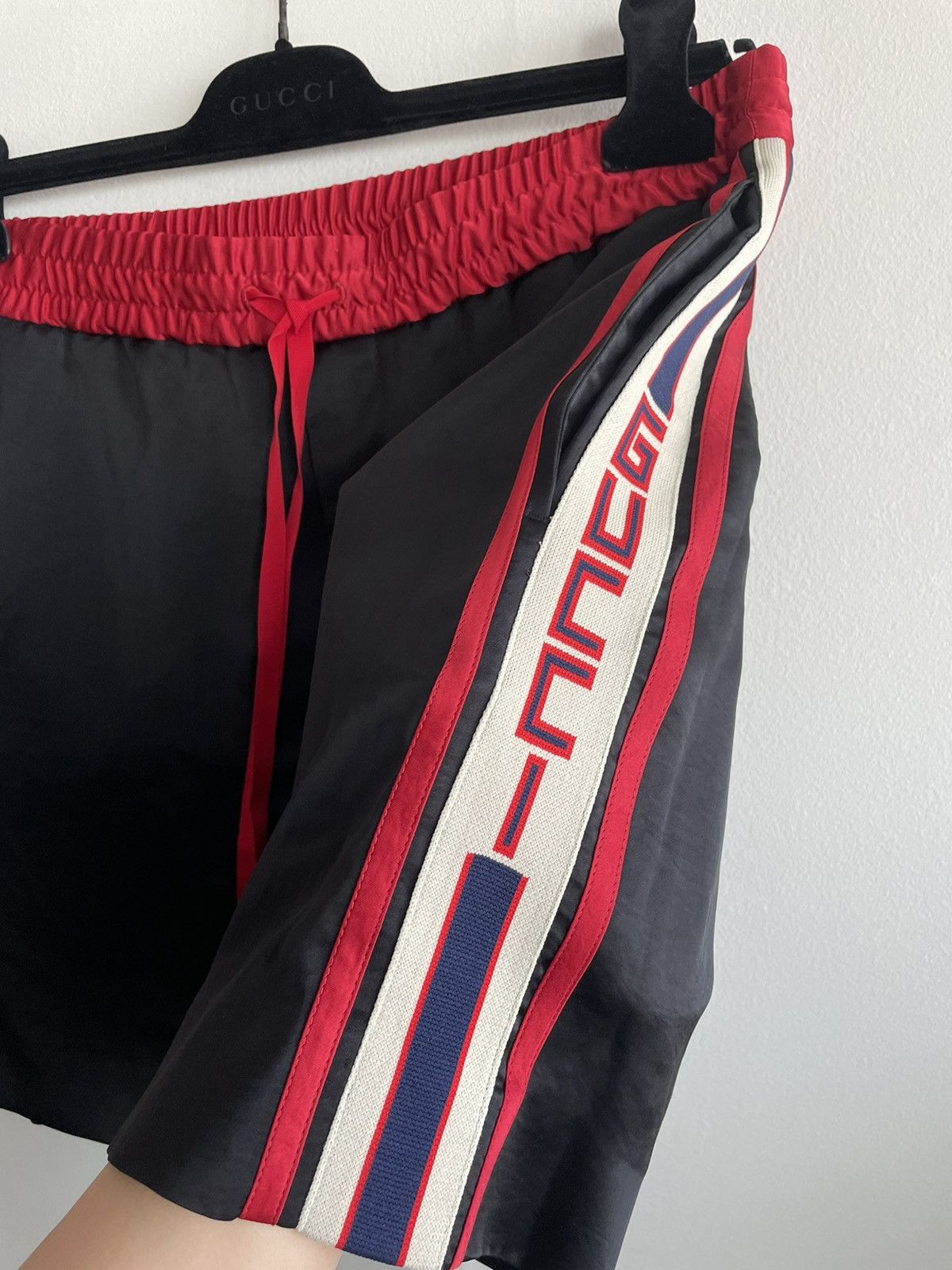 Gucci Limited Super Brand New Runway Gucci Track Shorts Size US 32 / EU 48 - 16 Thumbnail