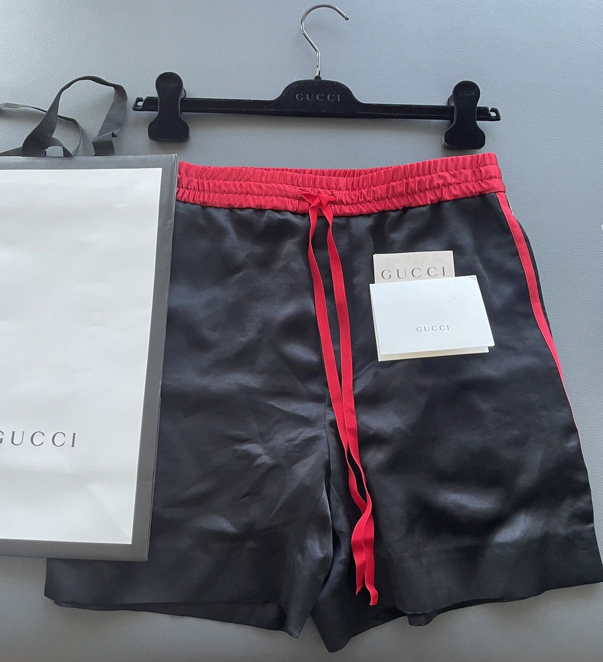 Gucci Limited Super Brand New Runway Gucci Track Shorts Size US 32 / EU 48 - 12 Thumbnail