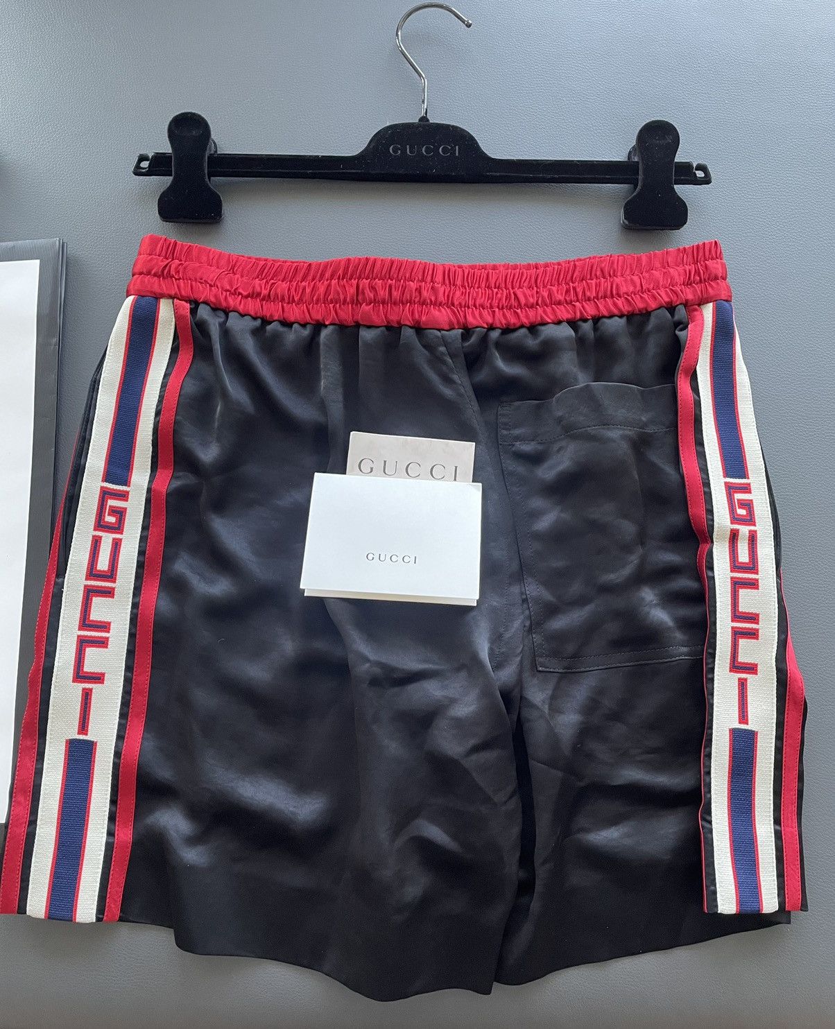Gucci Limited Super Brand New Runway Gucci Track Shorts Size US 32 / EU 48 - 3 Thumbnail
