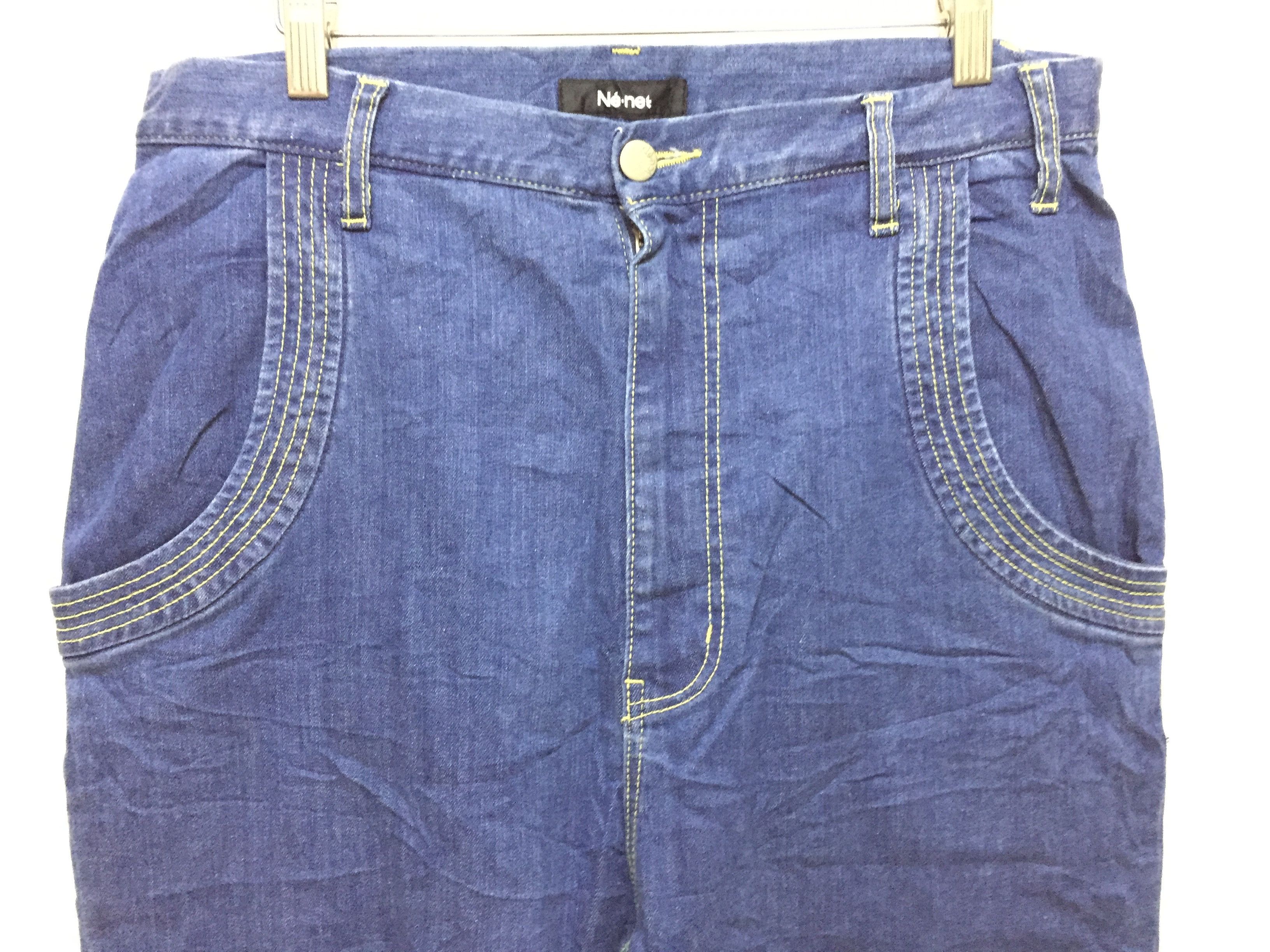 Issey Miyake × Japanese Brand × Ne-Net Ne-Net By Issey Miyake Pop Embordered pants Size US 31 - 7 Thumbnail