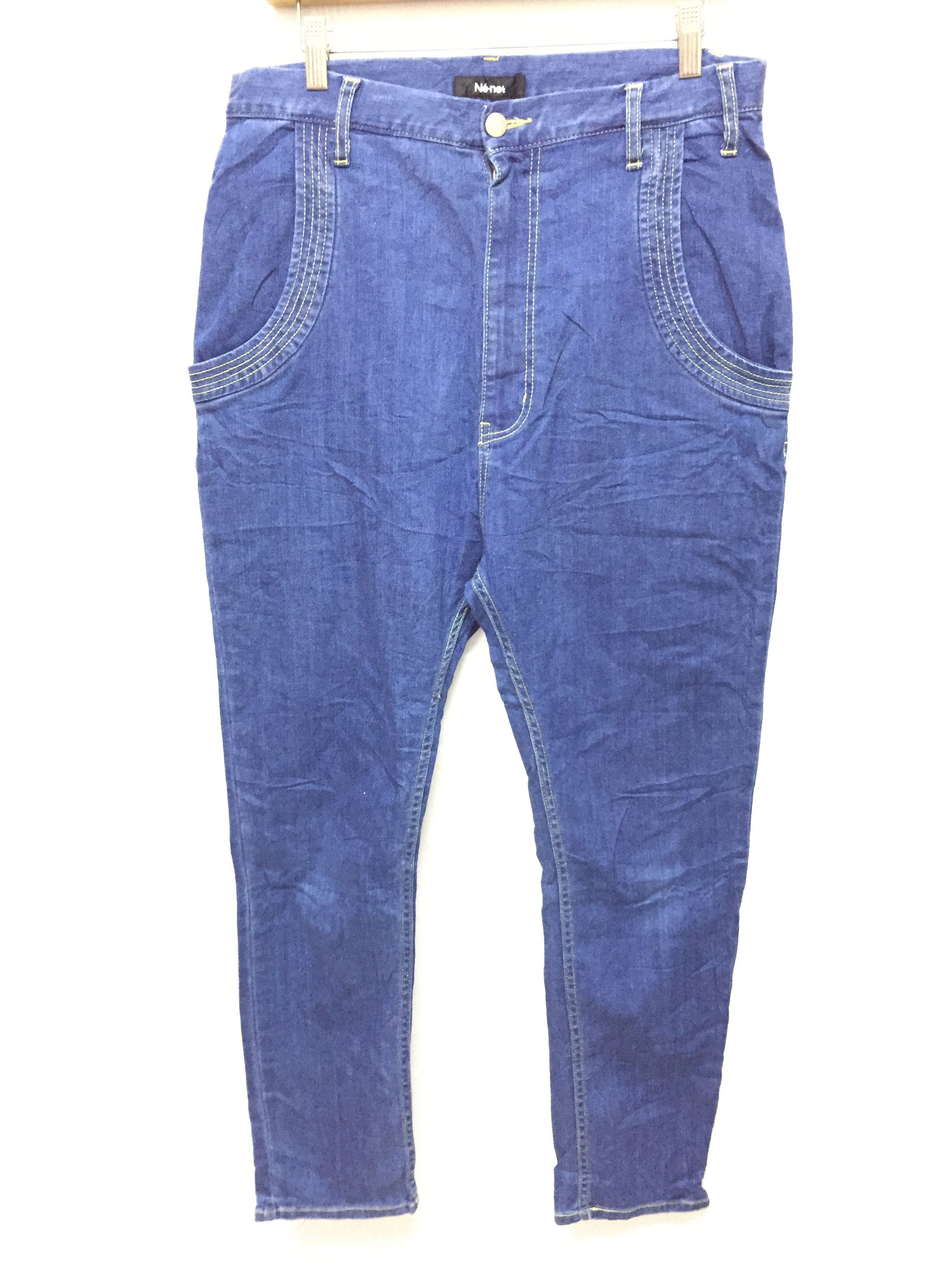 Issey Miyake × Japanese Brand × Ne-Net Ne-Net By Issey Miyake Pop Embordered pants Size US 31 - 6 Thumbnail