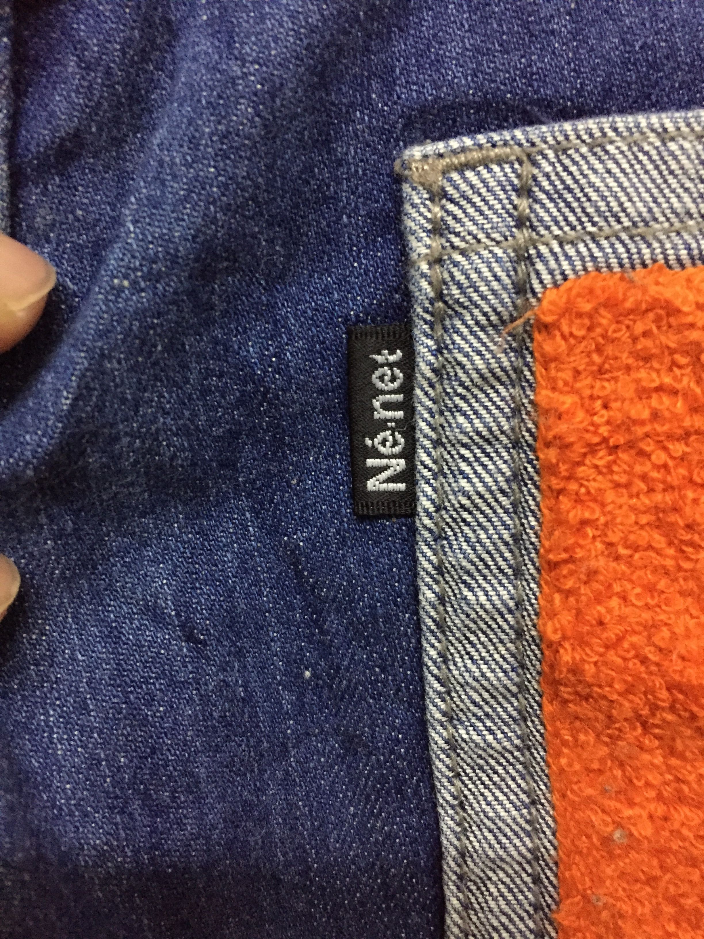 Issey Miyake × Japanese Brand × Ne-Net Ne-Net By Issey Miyake Pop Embordered pants Size US 31 - 5 Thumbnail