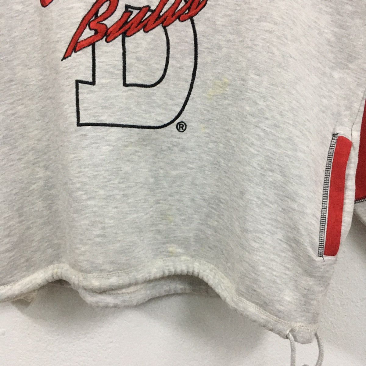 NBA × Vintage Rare Vintage NBA Chicago Bulls All Logo Embroidery Hoodie Size US M / EU 48-50 / 2 - 17 Thumbnail