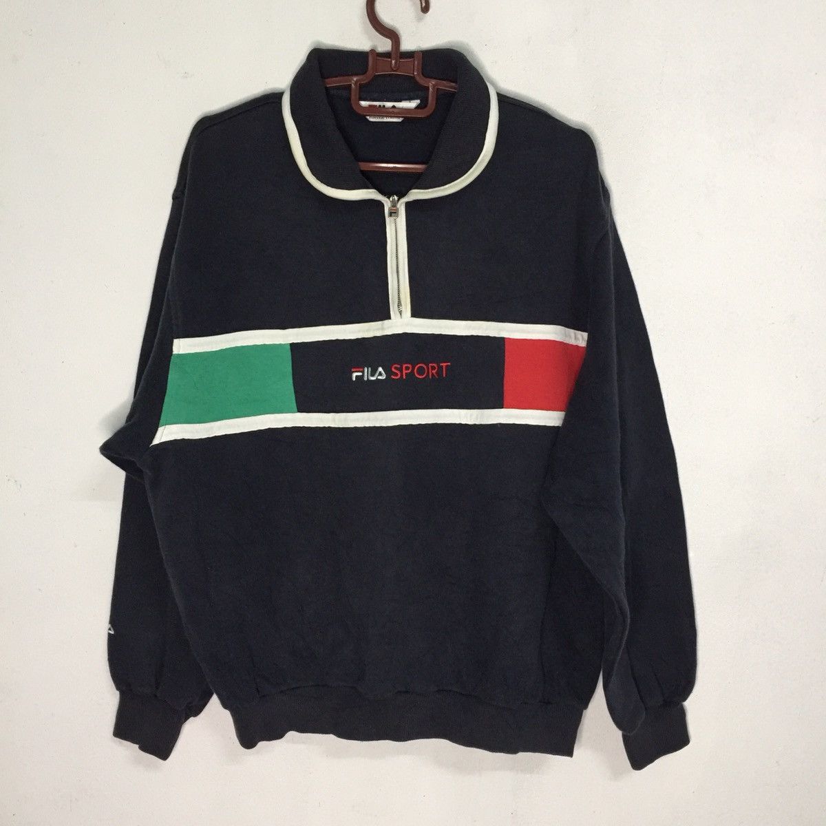 Fila Fila Sweatshirt Size US L / EU 52-54 / 3 - 1 Thumbnail