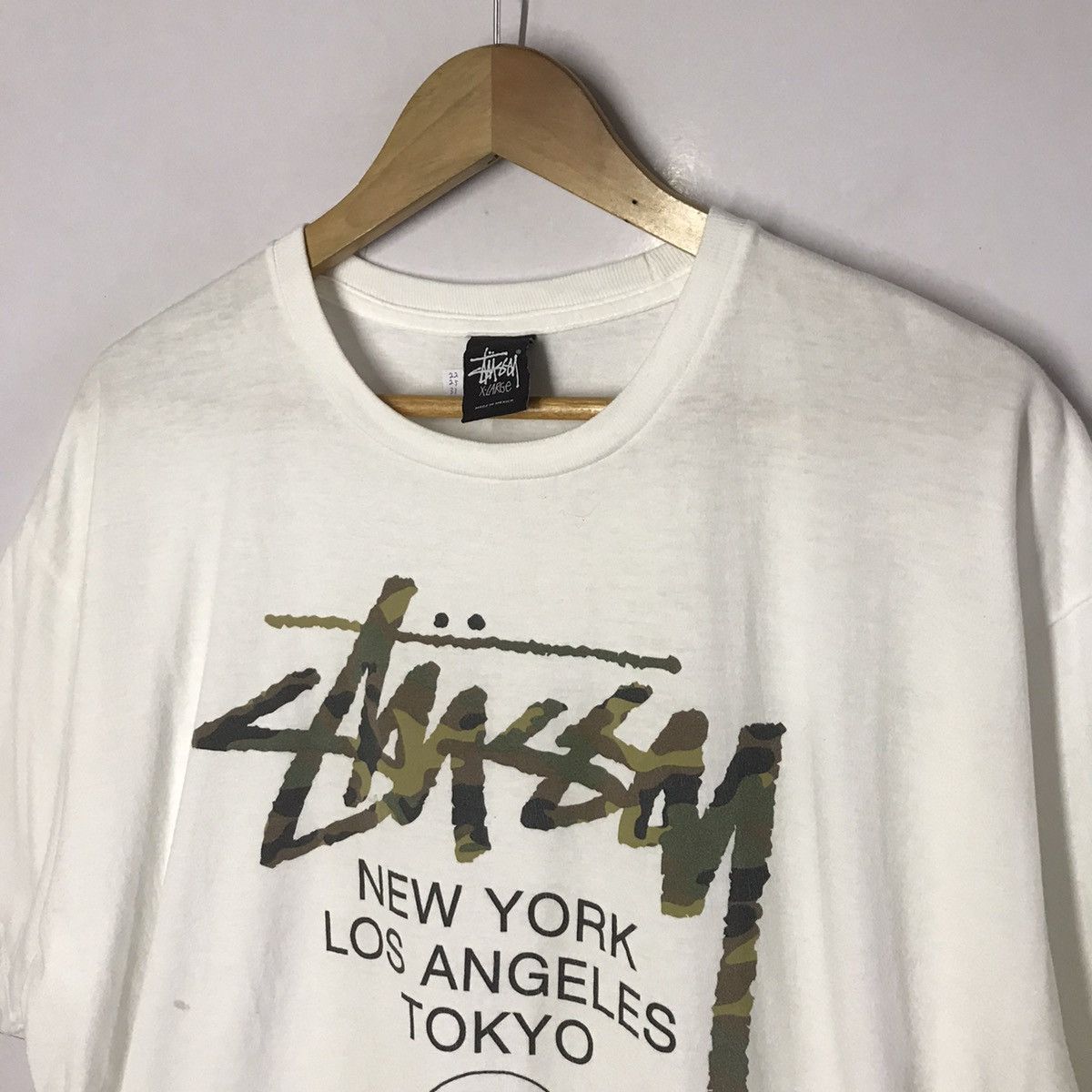 Stussy Vintage Stussy Cemo logo streetwear tshirt Size US XL / EU 56 / 4 - 2 Thumbnail