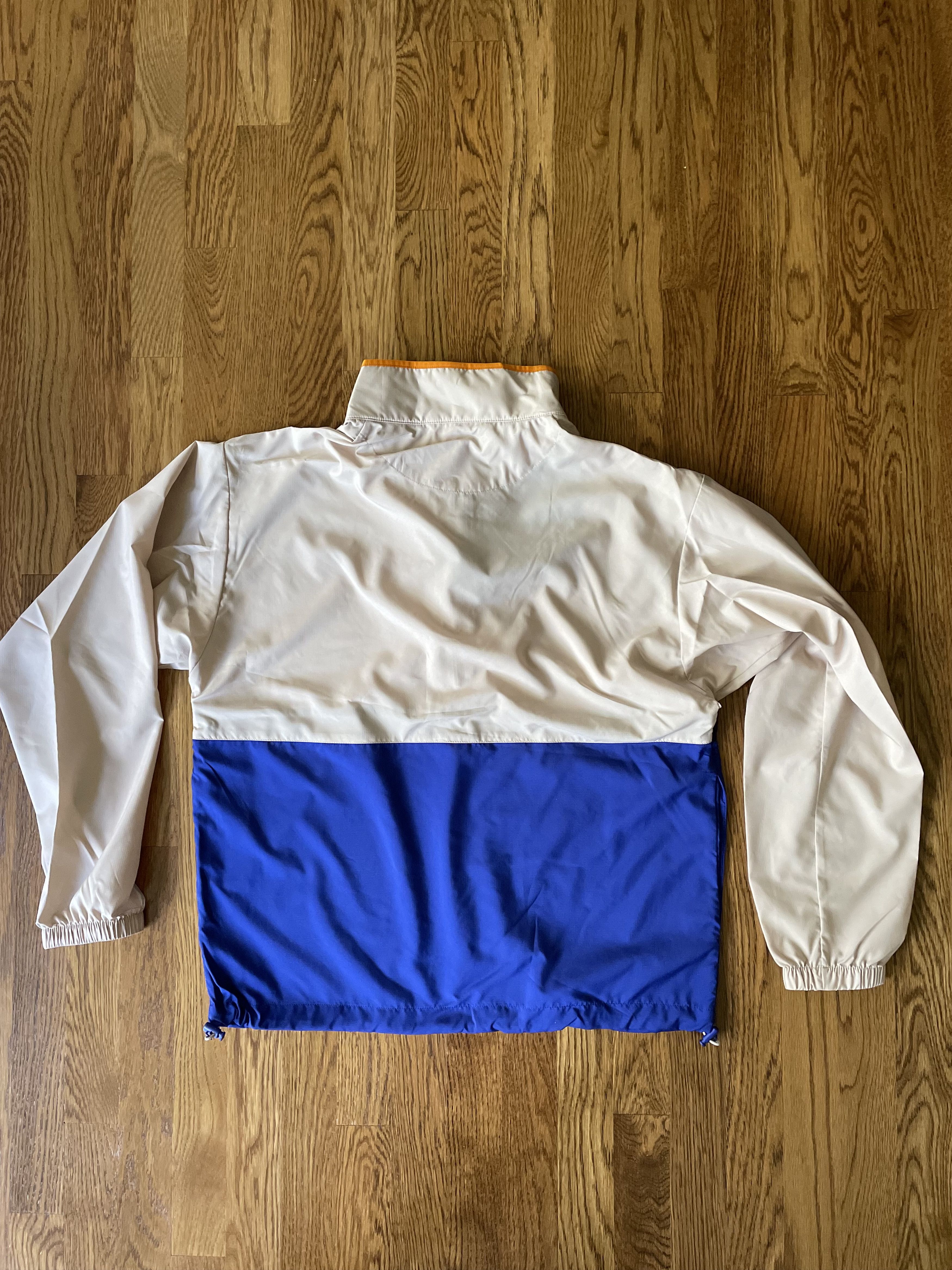 JW Anderson × Uniqlo Extra Small Beige Blue Pocketable Pullover Blouson Rain Size US XS / EU 42 / 0 - 2 Thumbnail