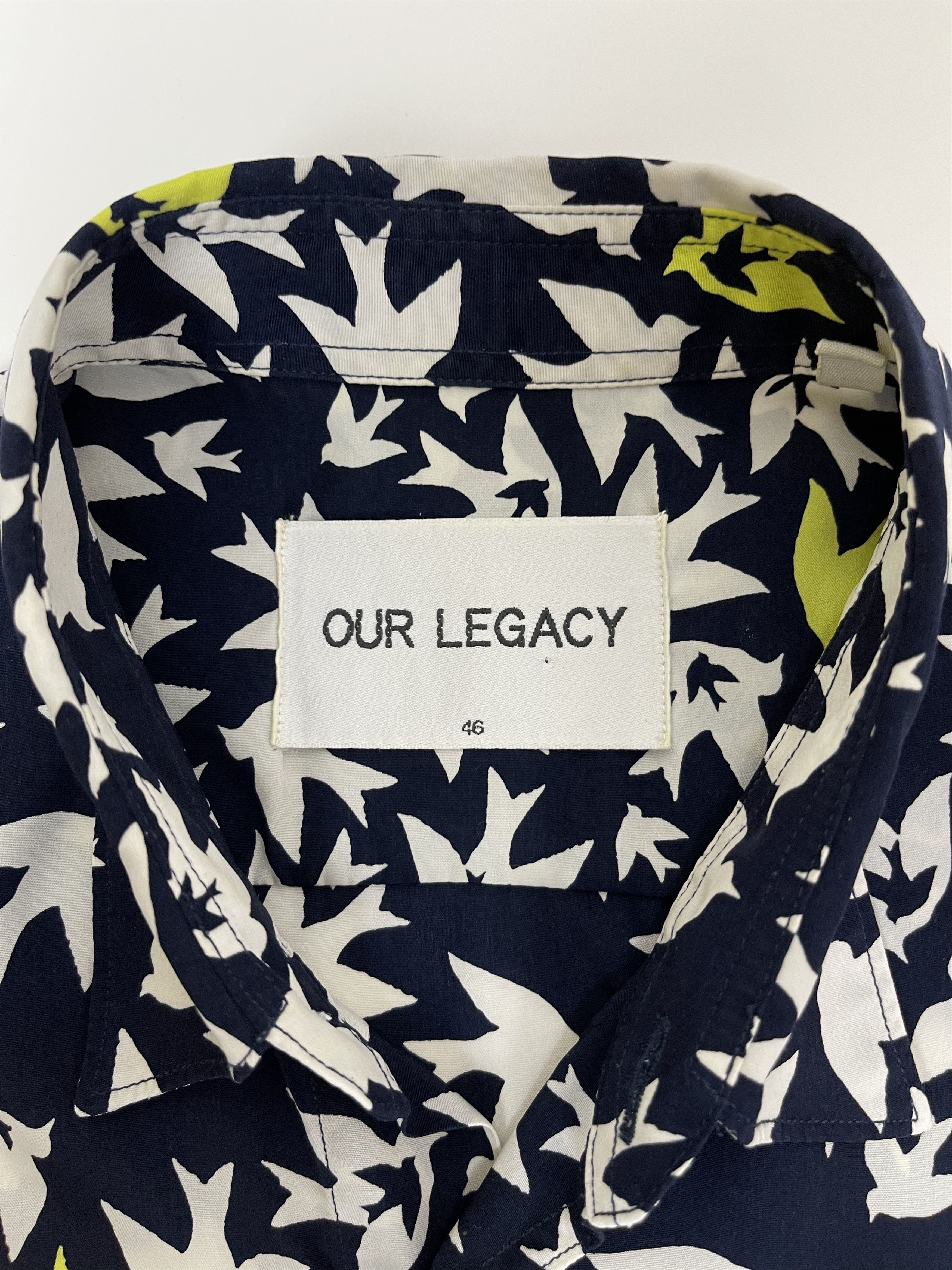 Our Legacy OUR LEGACY Shirt Long Sleeve Animal Print Size 46. Size US S / EU 44-46 / 1 - 4 Thumbnail