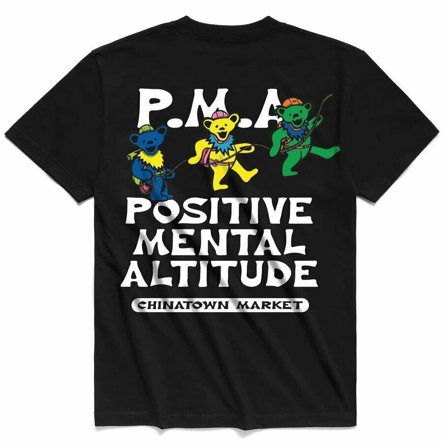 Grateful Dead × Market Small Chinatown Market Grateful Dead PMA Black T-Shirt Tee Size US S / EU 44-46 / 1 - 2 Thumbnail