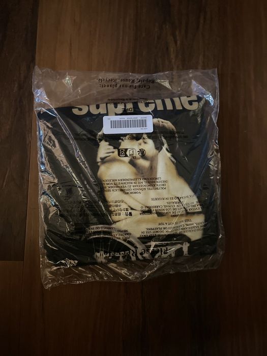 SUPREME SS23 HARDIES DOG TEE BLACK WHITE XXL