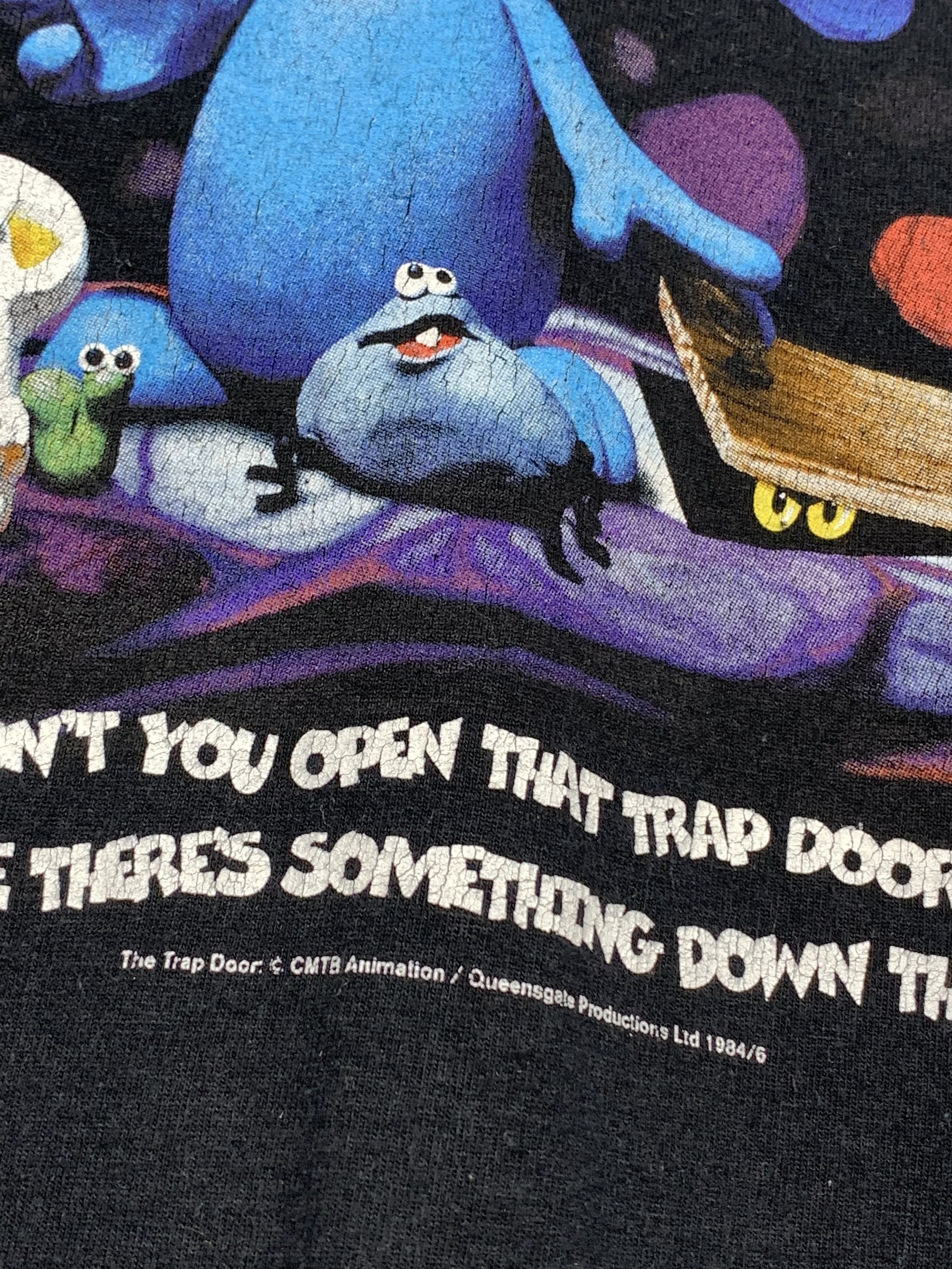 Cartoon Network Vintage The Trap Door Tee T-Shirt Size US M / EU 48-50 / 2 - 3 Thumbnail
