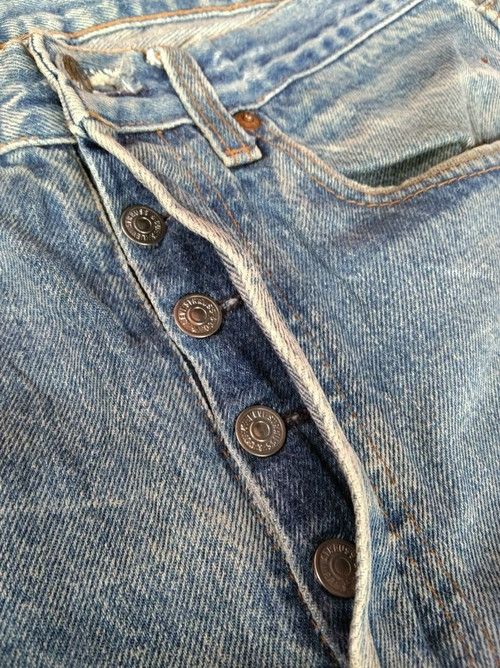 Levi's × Vintage 80s Vintage Levis 501 Made In USA Distressed Jeans 30x28 Size US 30 / EU 46 - 6 Thumbnail