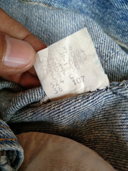 Levi's × Vintage 80s Vintage Levis 501 Made In USA Distressed Jeans 30x28 Size US 30 / EU 46 - 10 Thumbnail