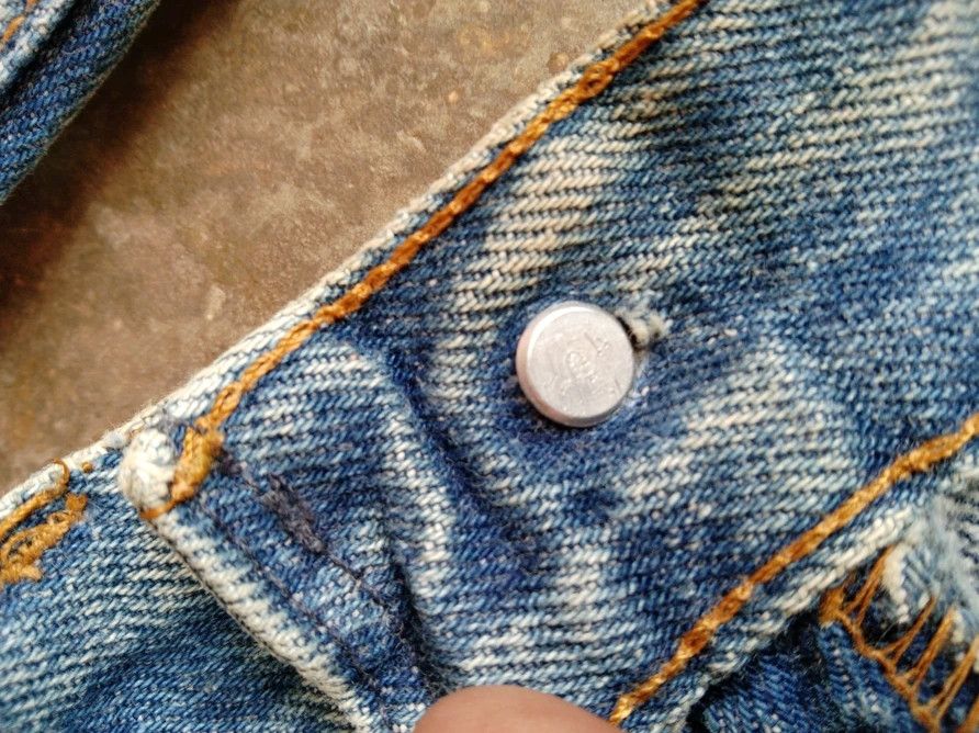 Levi's × Vintage 80s Vintage Levis 501 Made In USA Distressed Jeans 30x28 Size US 30 / EU 46 - 8 Thumbnail
