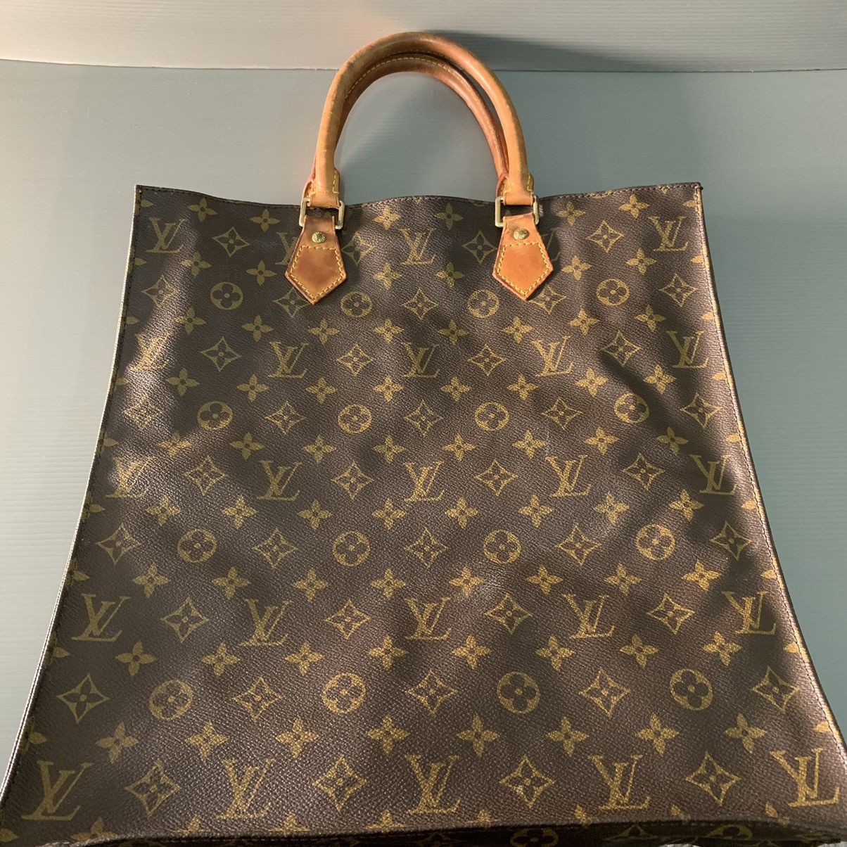 Louis Vuitton Louis Vuitton Monogram Sac Plat Tote Size ONE SIZE - 2 Thumbnail