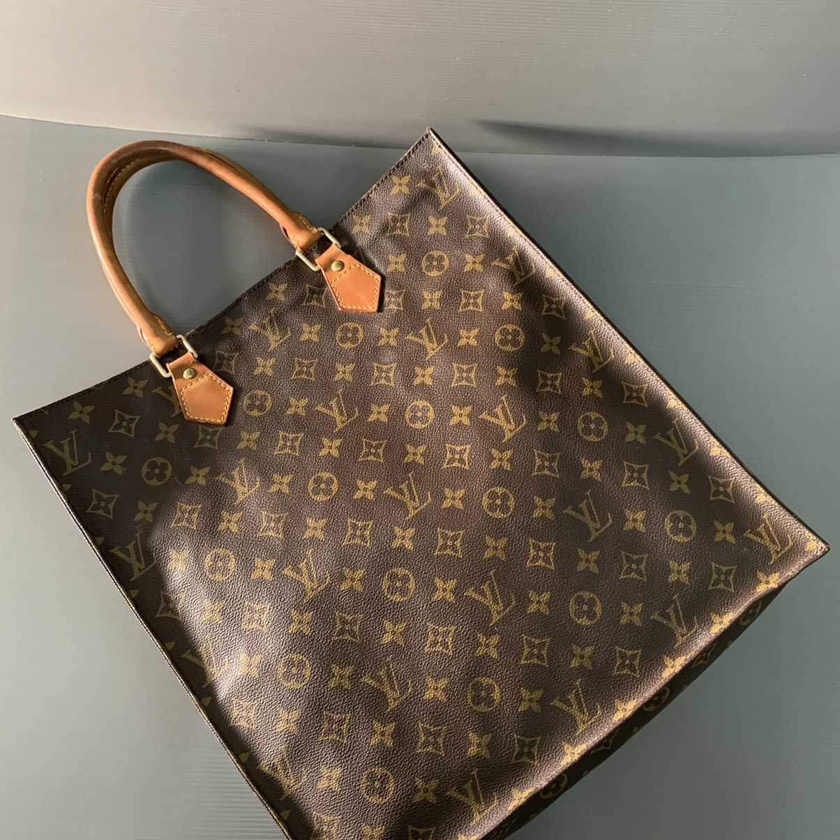 Louis Vuitton Louis Vuitton Monogram Sac Plat Tote Size ONE SIZE - 14 Thumbnail