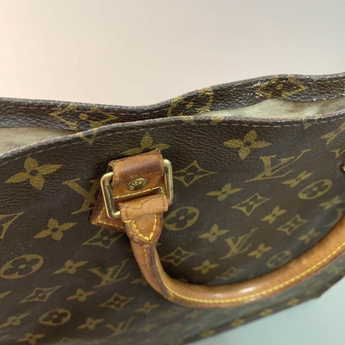 Louis Vuitton Louis Vuitton Monogram Sac Plat Tote Size ONE SIZE - 9 Thumbnail