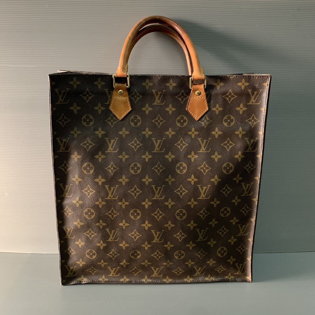 Louis Vuitton Louis Vuitton Monogram Sac Plat Tote Size ONE SIZE - 1 Thumbnail