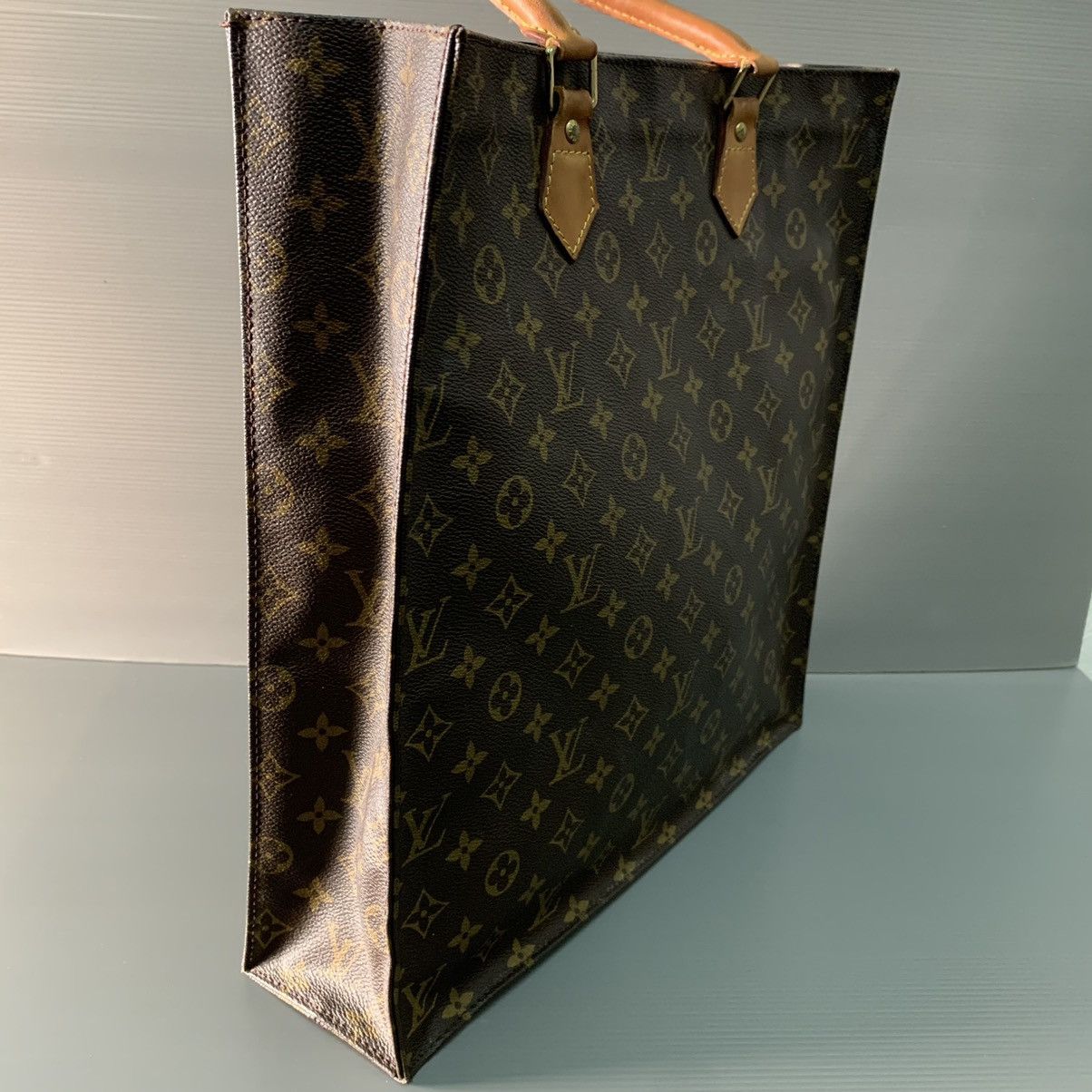 Louis Vuitton Louis Vuitton Monogram Sac Plat Tote Size ONE SIZE - 6 Thumbnail