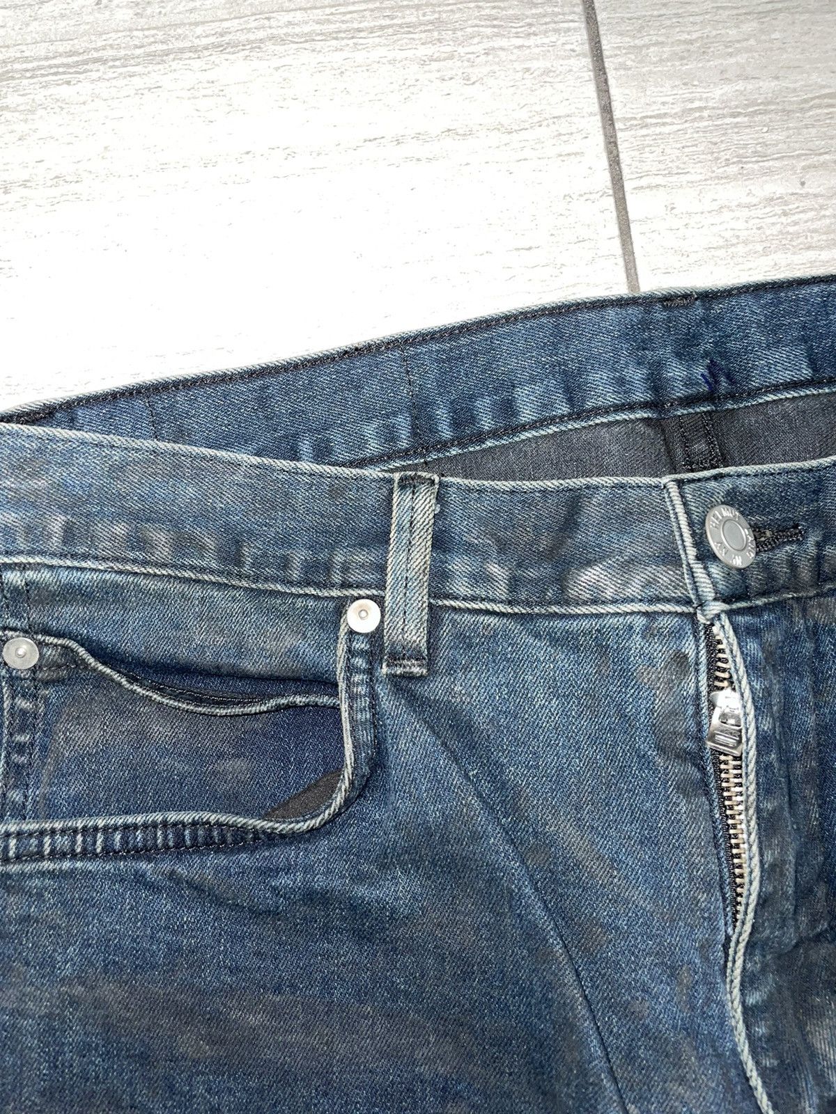 Helmut Lang Helmut Lang Waxed Denim Size US 34 / EU 50 - 2 Thumbnail