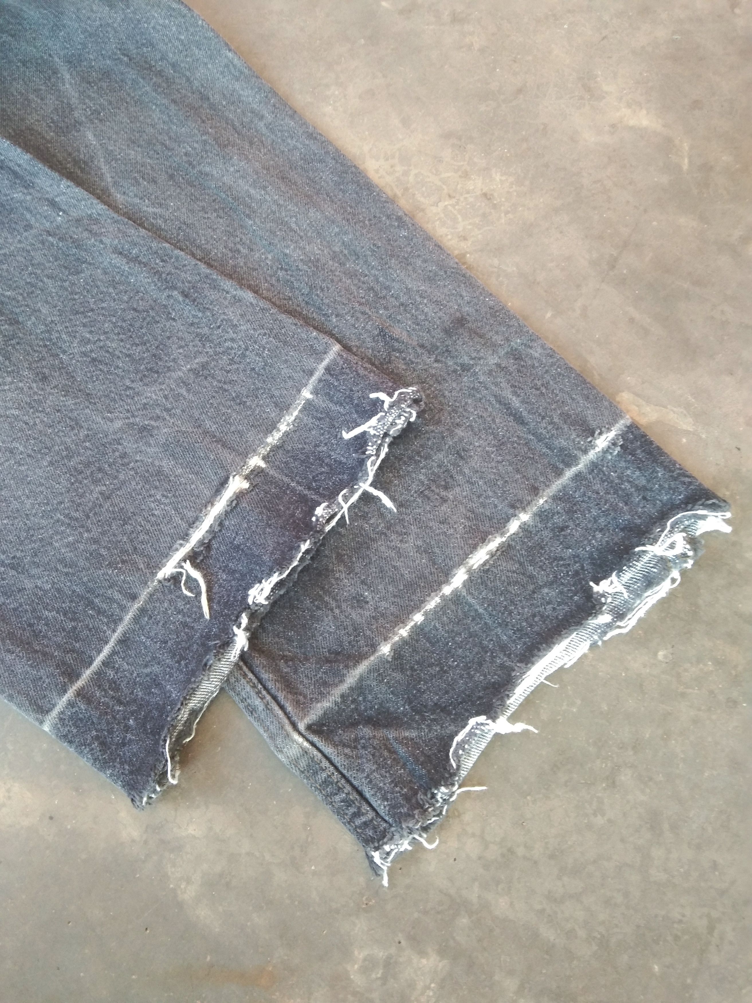 Levi's × Vintage 90s Vintage Levis 501 Made In USA Distressed Jeans 33x30 Size US 33 - 3 Thumbnail