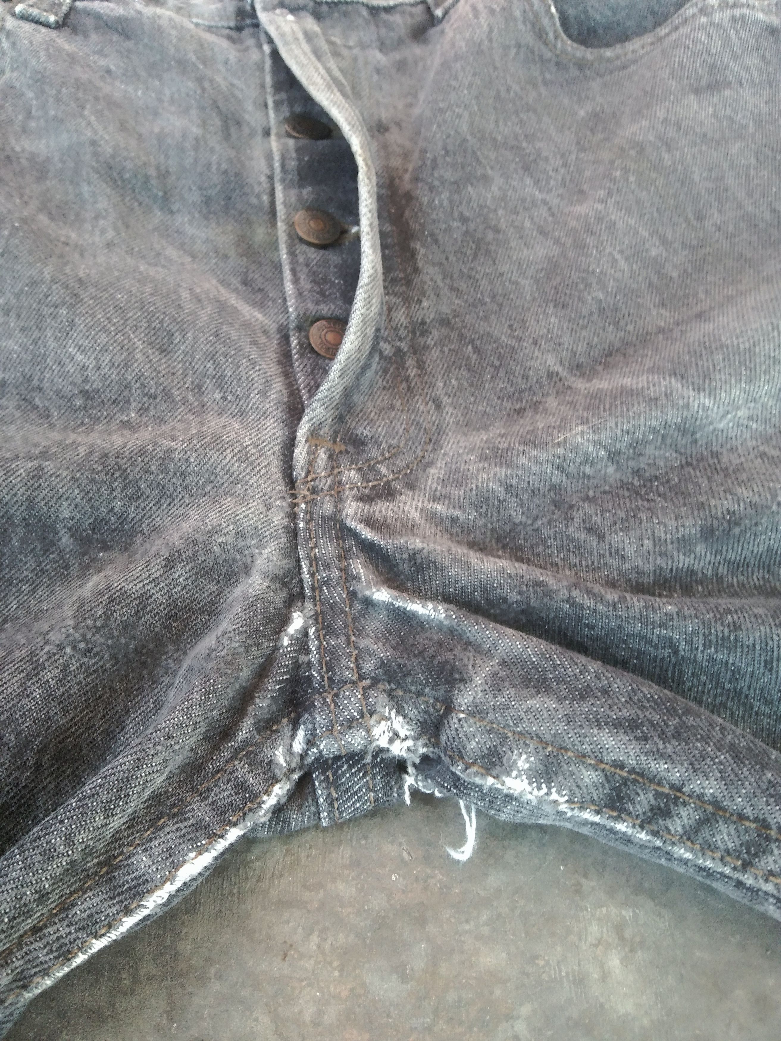 Levi's × Vintage 90s Vintage Levis 501 Made In USA Distressed Jeans 33x30 Size US 33 - 6 Thumbnail