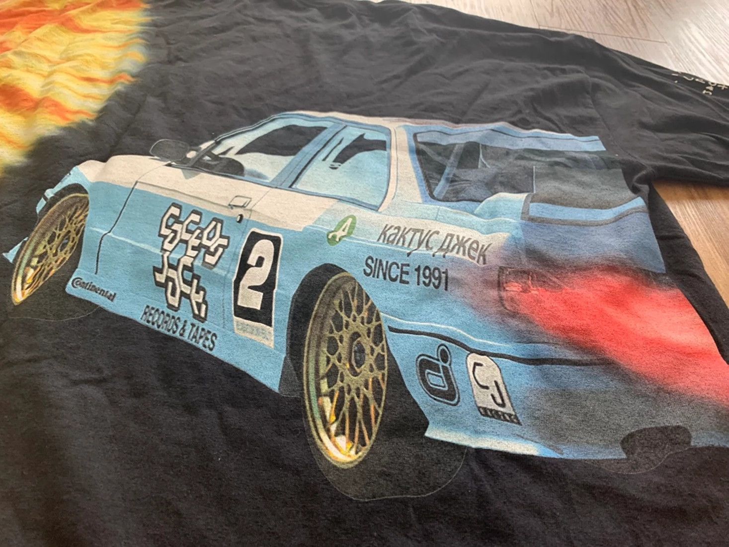 Travis Scott Medium Jackboys Racing Tie Dye Hot Wheels T-Shirt tee cactus Size US M / EU 48-50 / 2 - 2 Thumbnail