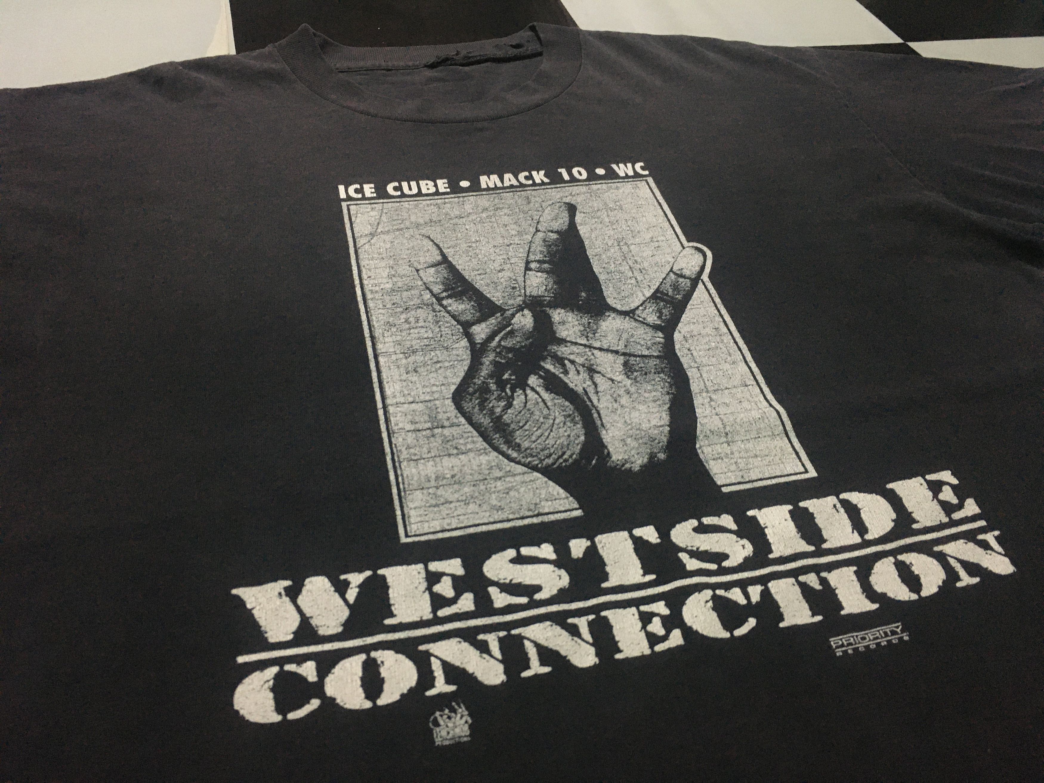 Band Tees × Rap Tees × Vintage Vintage Westside Connection shirt 1996 Priority Records Size US XL / EU 56 / 4 - 1 Thumbnail