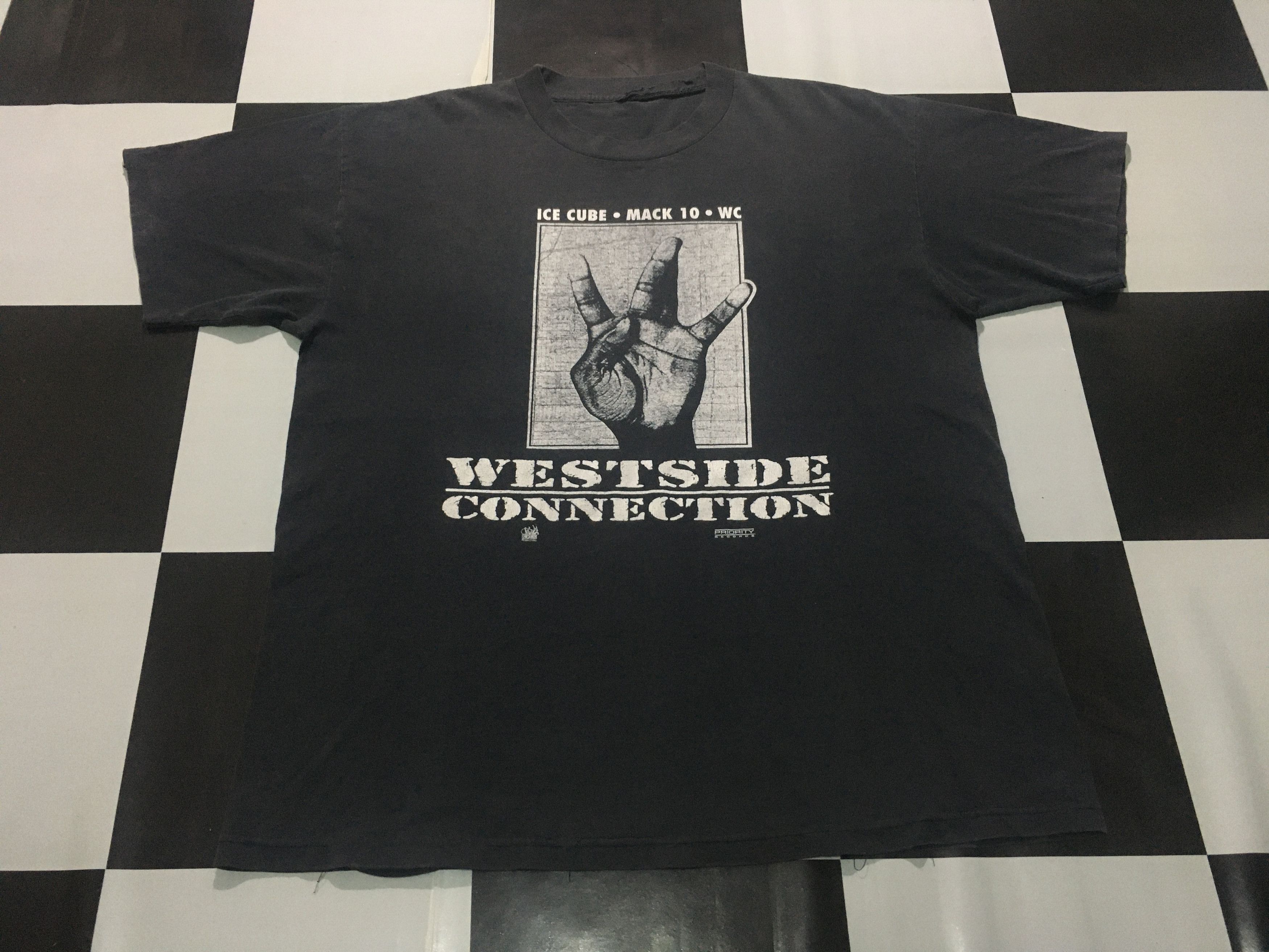 Band Tees × Rap Tees × Vintage Vintage Westside Connection shirt 1996 Priority Records Size US XL / EU 56 / 4 - 2 Thumbnail