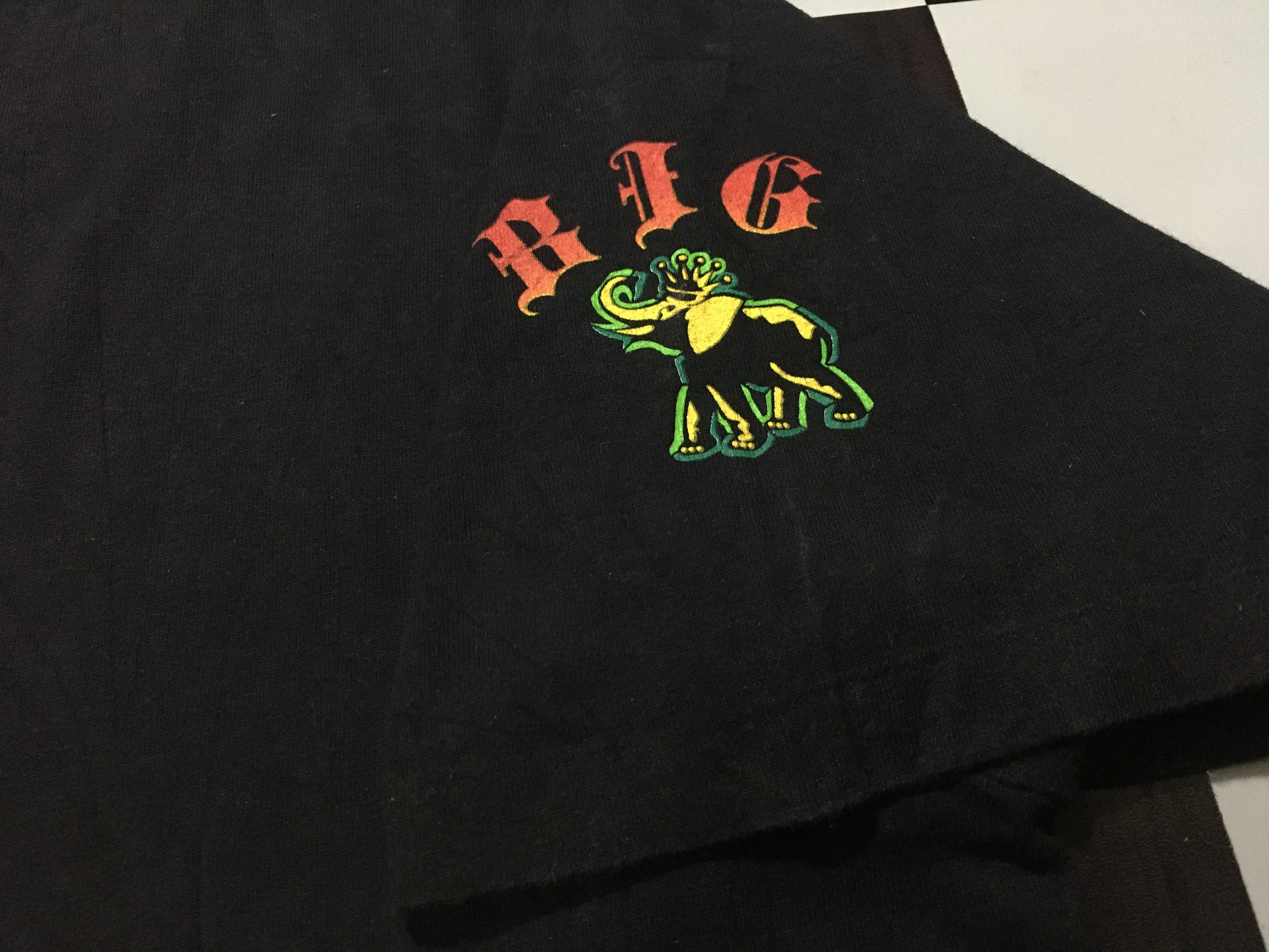 Rap Tees × Vintage Vintage Notorious BIG Shirt Biggie Smalls 90s Single stitch Size US XXL / EU 58 / 5 - 5 Thumbnail
