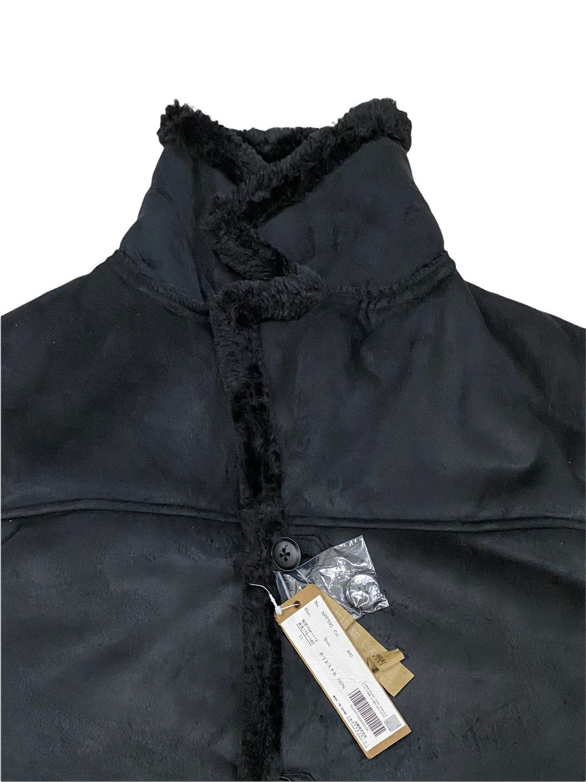 Kansai Yamamoto VINTAGE KANSAI JEANS SUEDE FLEECE LINING JACKET🔥(DEADSTOCK) Size US M / EU 48-50 / 2 - 6 Thumbnail