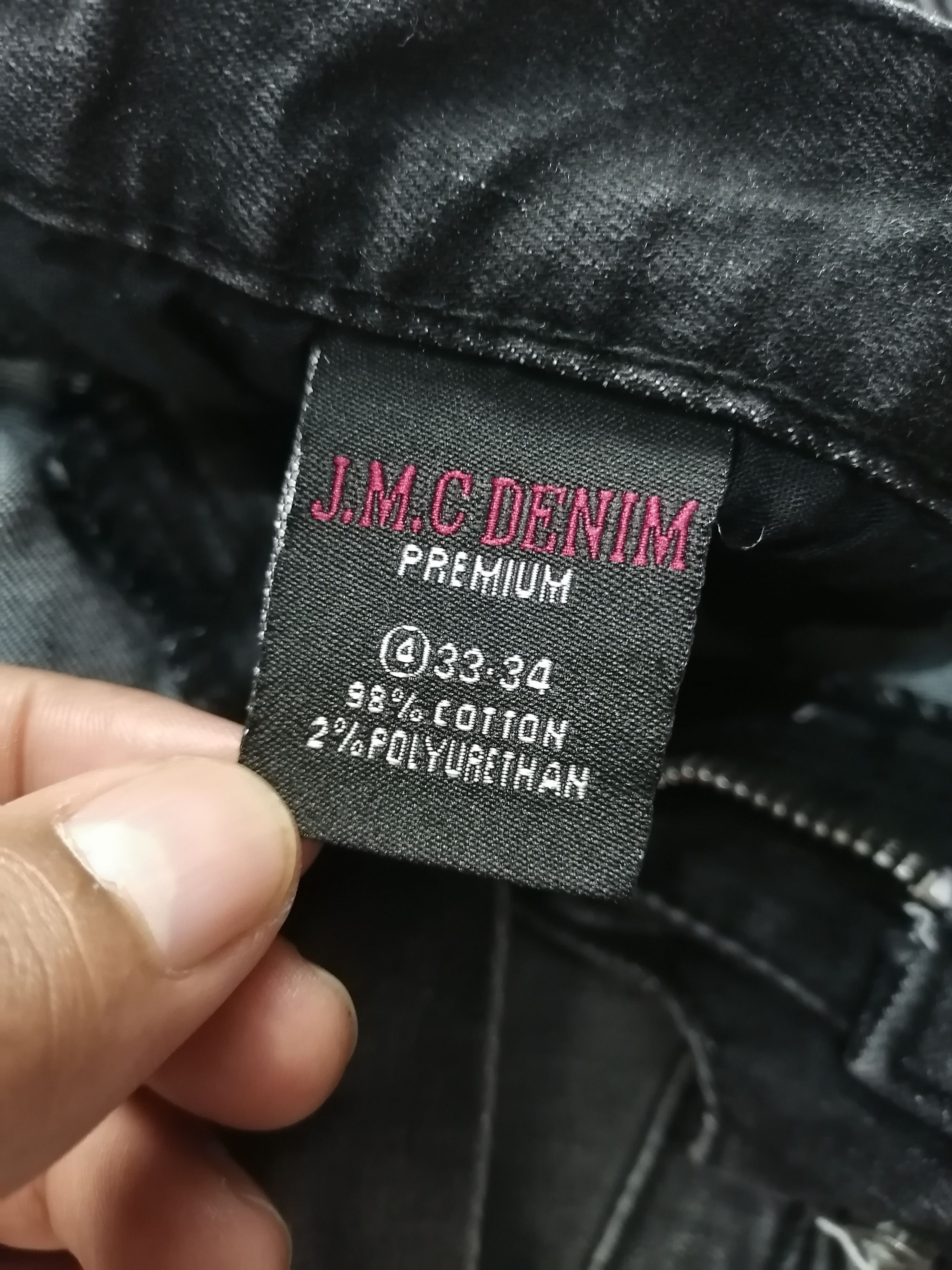 Japanese Brand The JMC Jeans Charcoal Black Bikers Pants Size US 34 / EU 50 - 5 Thumbnail