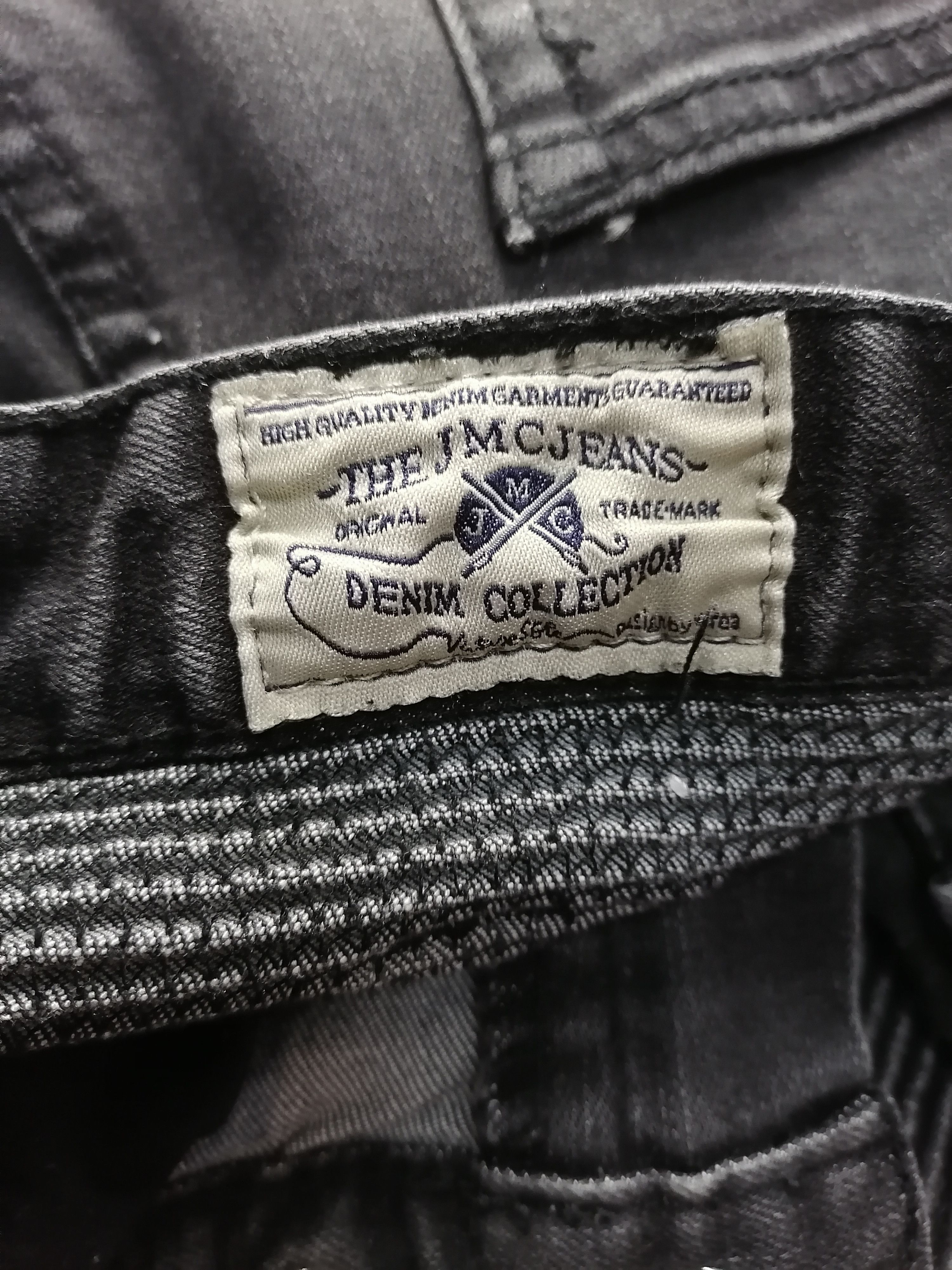 Japanese Brand The JMC Jeans Charcoal Black Bikers Pants Size US 34 / EU 50 - 6 Thumbnail
