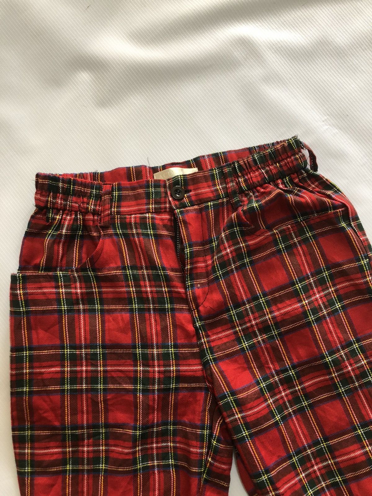 Designer 💥💥Stunning Tartan Punk Style Bondage Pants sz 28 Size US 28 / EU 44 - 6 Thumbnail