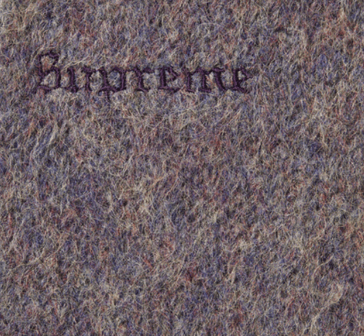 Supreme Supreme Mohair Sweater FW22 Purple Melange Size Small Size US S / EU 44-46 / 1 - 2 Thumbnail