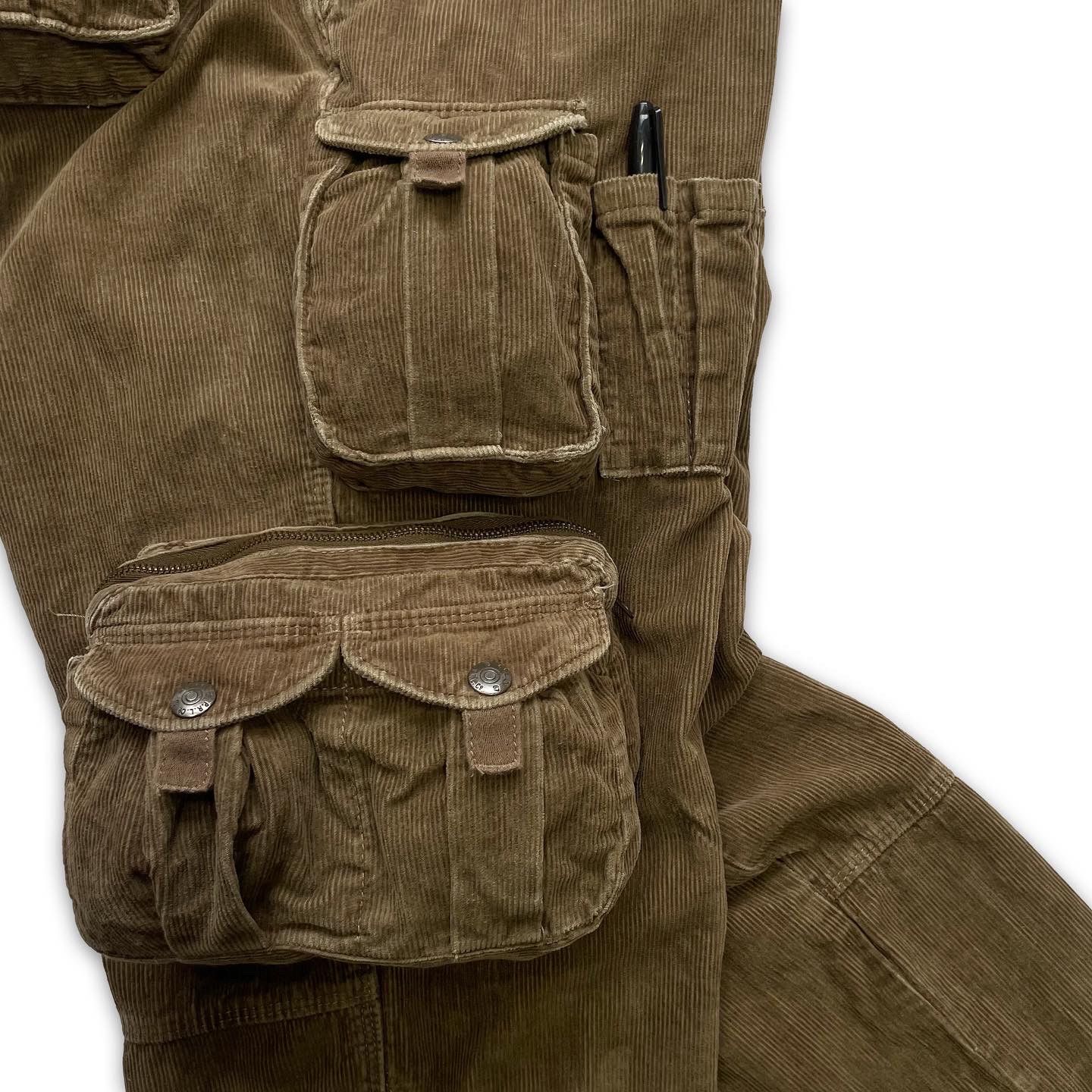 Polo Ralph Lauren Early 2000s Polo Ralph Lauren Corduroy Flight Cargos Size US 34 / EU 50 - 8 Thumbnail