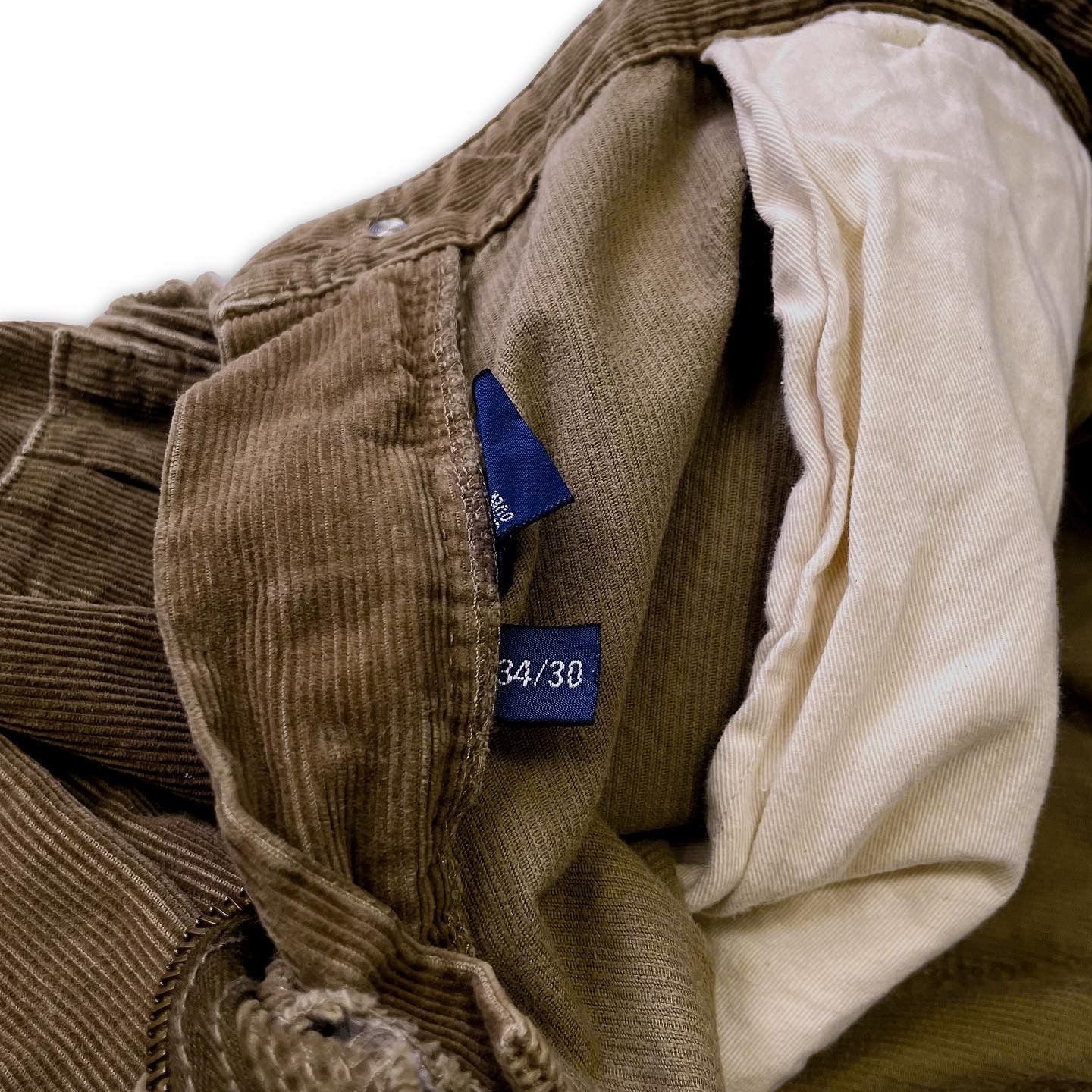 Polo Ralph Lauren Early 2000s Polo Ralph Lauren Corduroy Flight Cargos Size US 34 / EU 50 - 10 Thumbnail