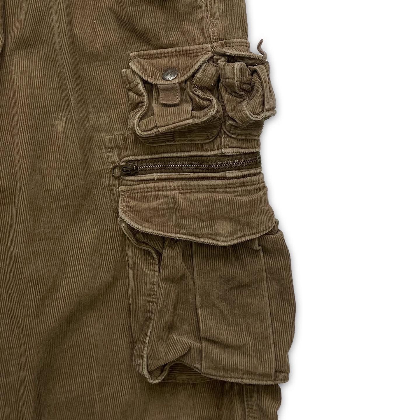 Polo Ralph Lauren Early 2000s Polo Ralph Lauren Corduroy Flight Cargos Size US 34 / EU 50 - 6 Thumbnail