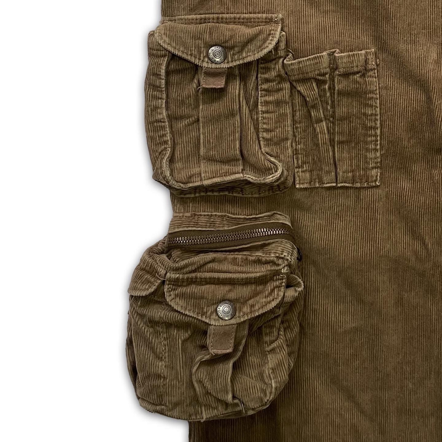 Polo Ralph Lauren Early 2000s Polo Ralph Lauren Corduroy Flight Cargos Size US 34 / EU 50 - 4 Thumbnail