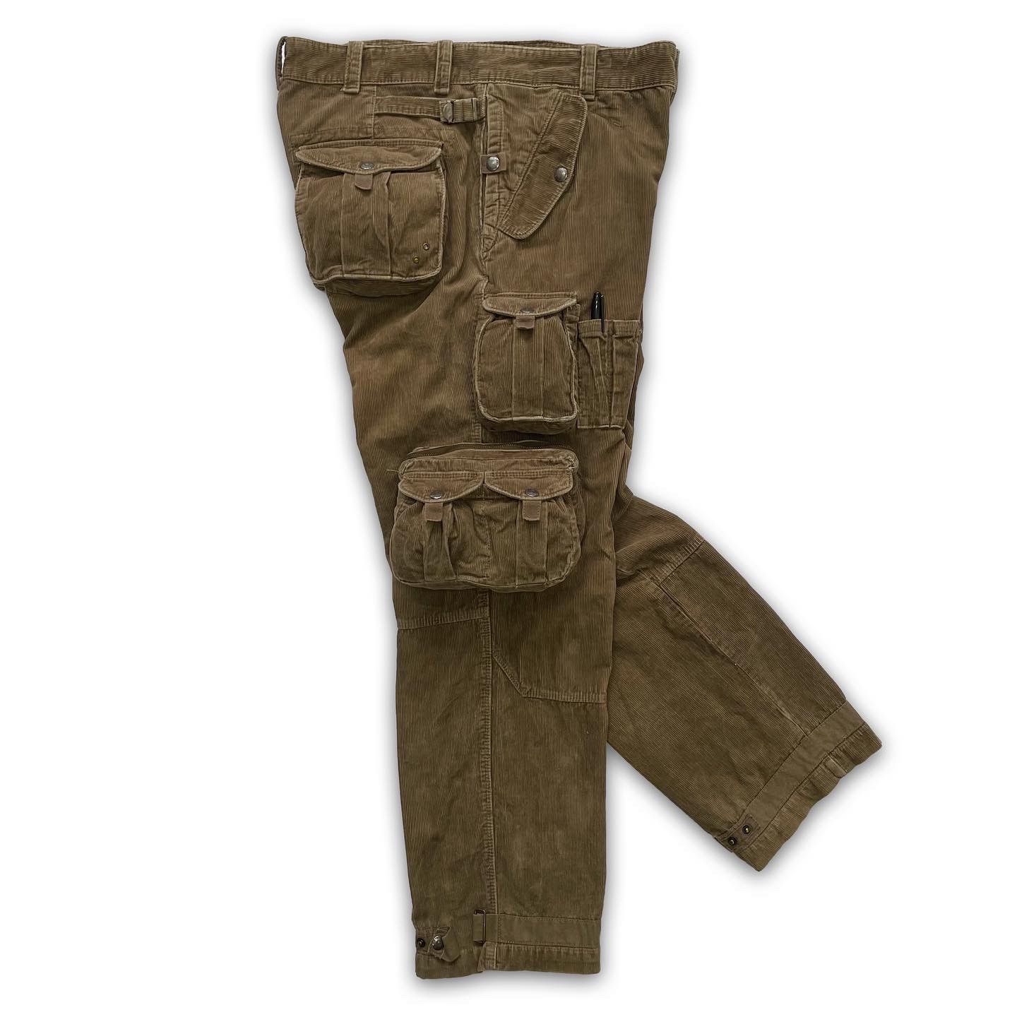 Polo Ralph Lauren Early 2000s Polo Ralph Lauren Corduroy Flight Cargos Size US 34 / EU 50 - 3 Thumbnail