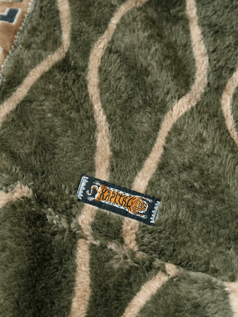 Kapital × Kapital Kountry KAPITAL Drunken Striped Fleece Snap Size US M / EU 48-50 / 2 - 6 Thumbnail