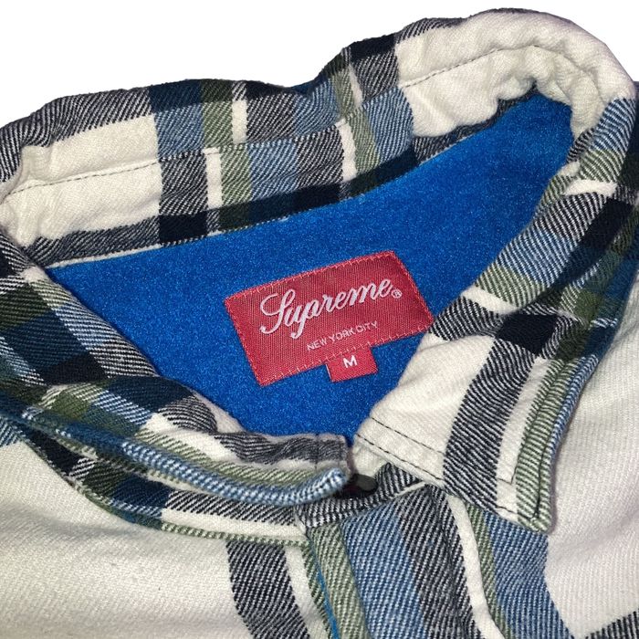 Supreme Supreme Pile Lined Flannel Jacket | Grailed