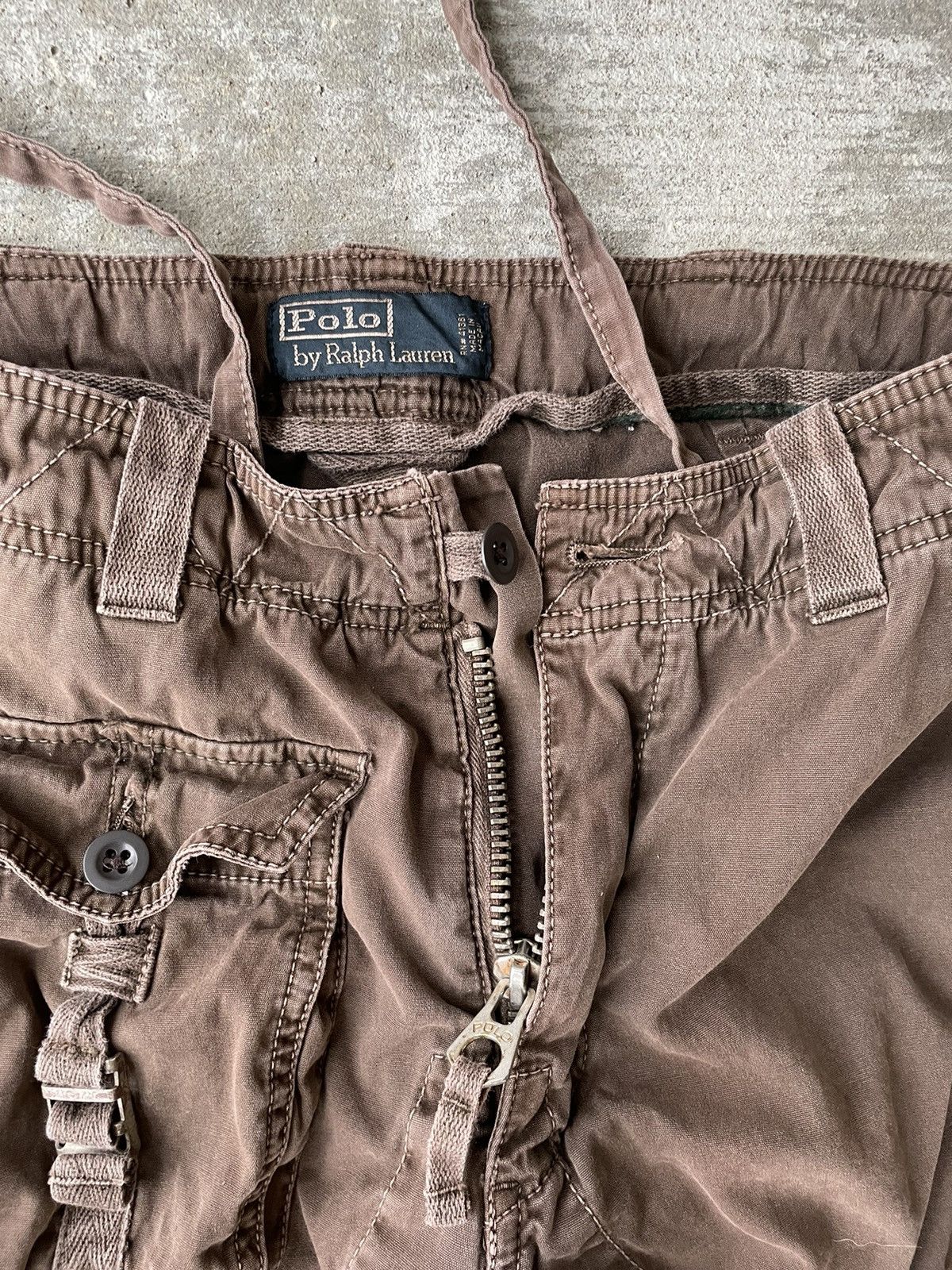 Polo Ralph Lauren Vintage Polo Ralph Lauren Tactical Paratrooper Pants Size US 34 / EU 50 - 6 Thumbnail