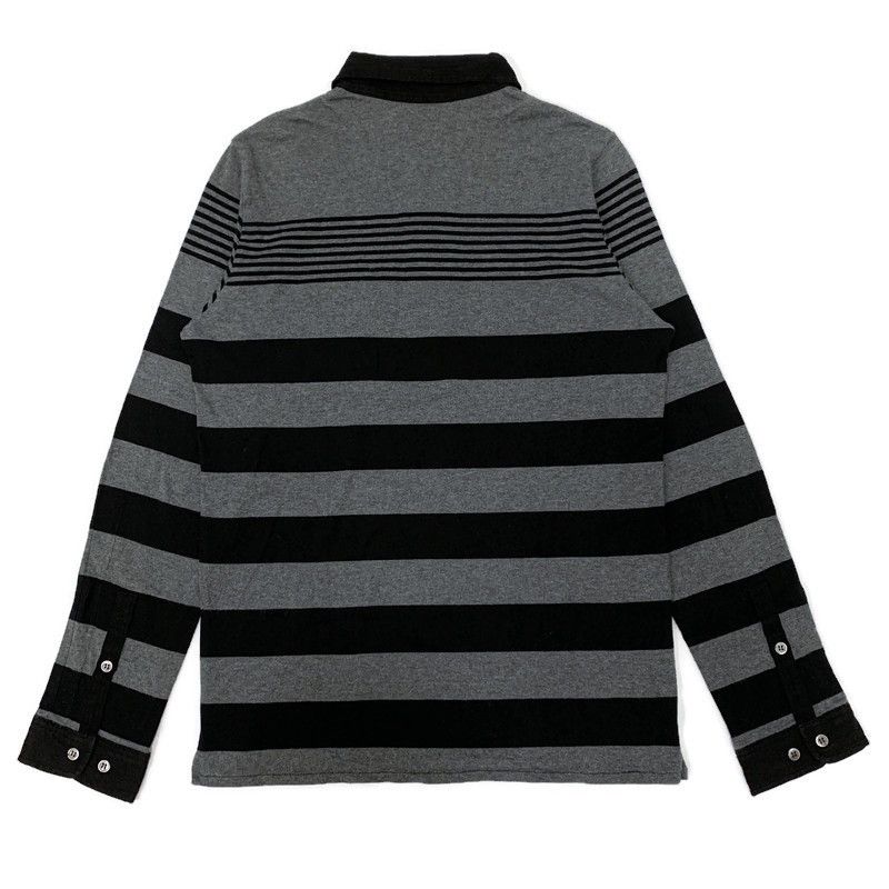 Undercover Undercover 2007SS Striped Long Sleeve Rugby Shirt Size US M / EU 48-50 / 2 - 2 Thumbnail