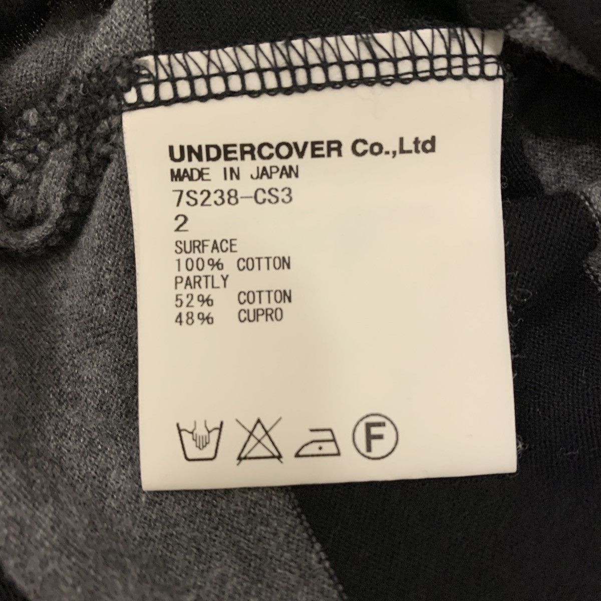 Undercover Undercover 2007SS Striped Long Sleeve Rugby Shirt Size US M / EU 48-50 / 2 - 4 Thumbnail