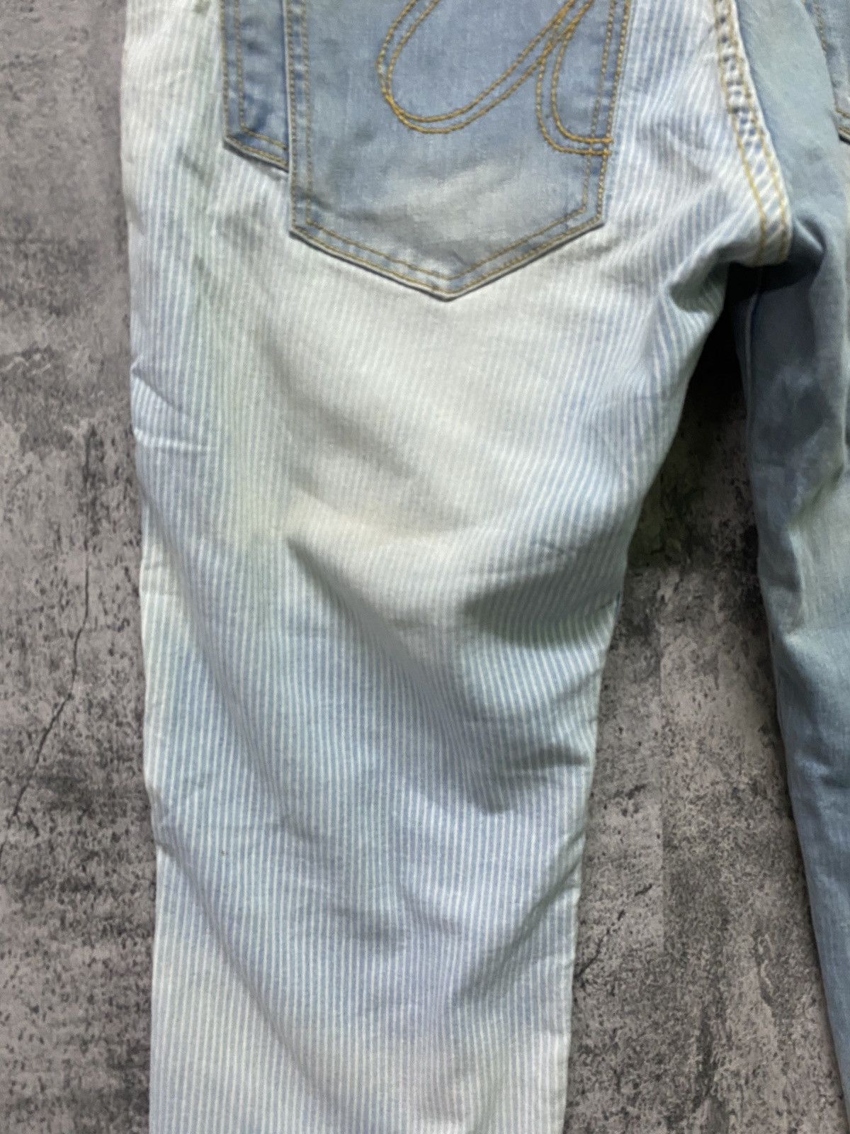 Designer × Japanese Brand Japan Unknown Brand Rare Design Hybrid And Embroidered Pants Size US 30 / EU 46 - 17 Thumbnail