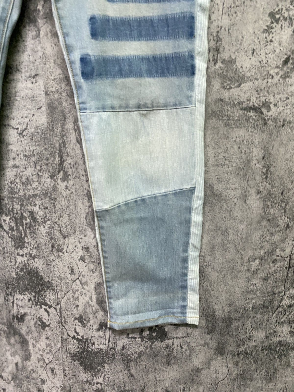 Designer × Japanese Brand Japan Unknown Brand Rare Design Hybrid And Embroidered Pants Size US 30 / EU 46 - 7 Thumbnail
