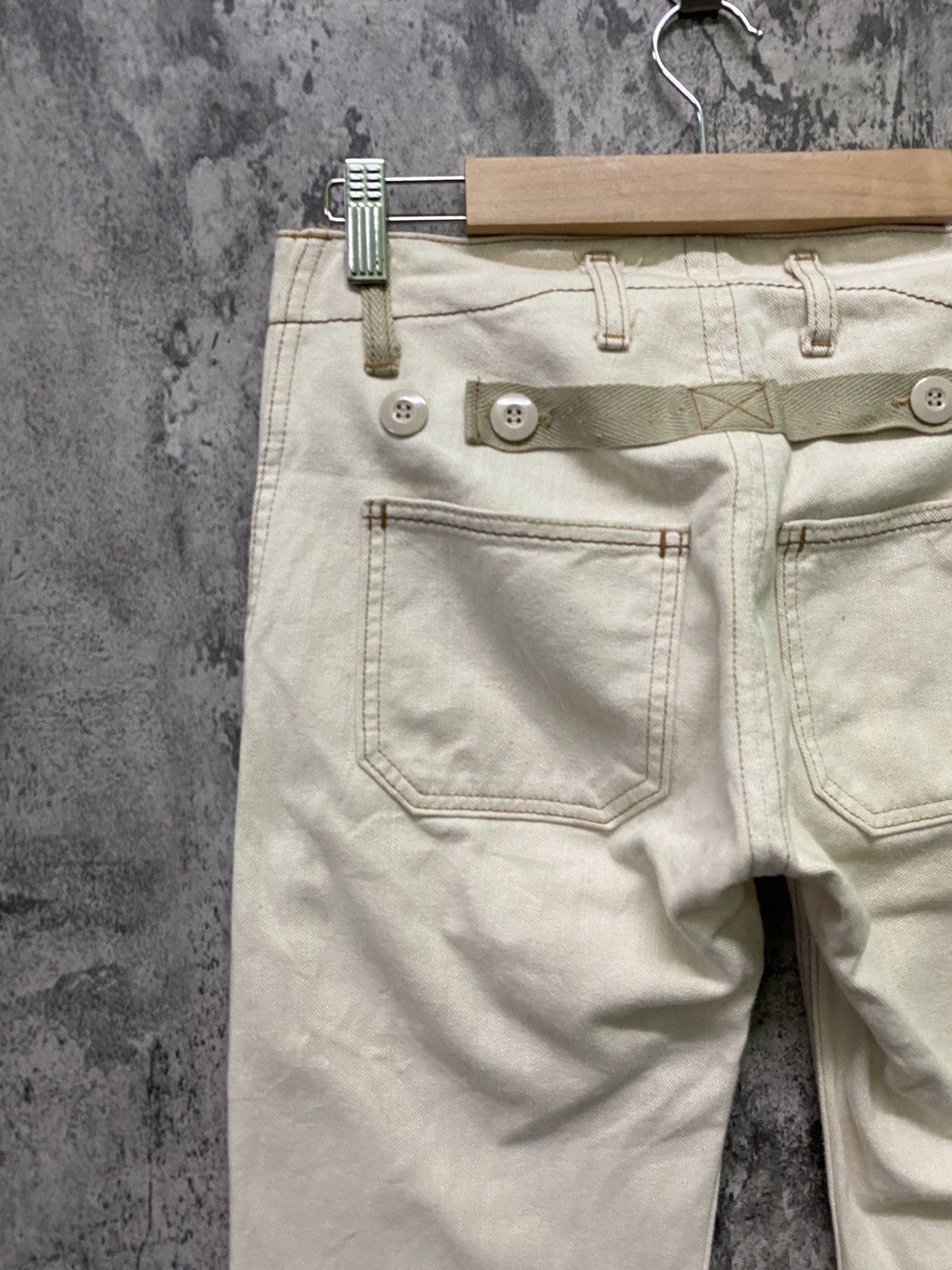 Johnbull × KOJIMA GENES Vintage JOHNBULL KOJIMA Buckle Back Low Rises Pants Size US 28 / EU 44 - 13 Thumbnail