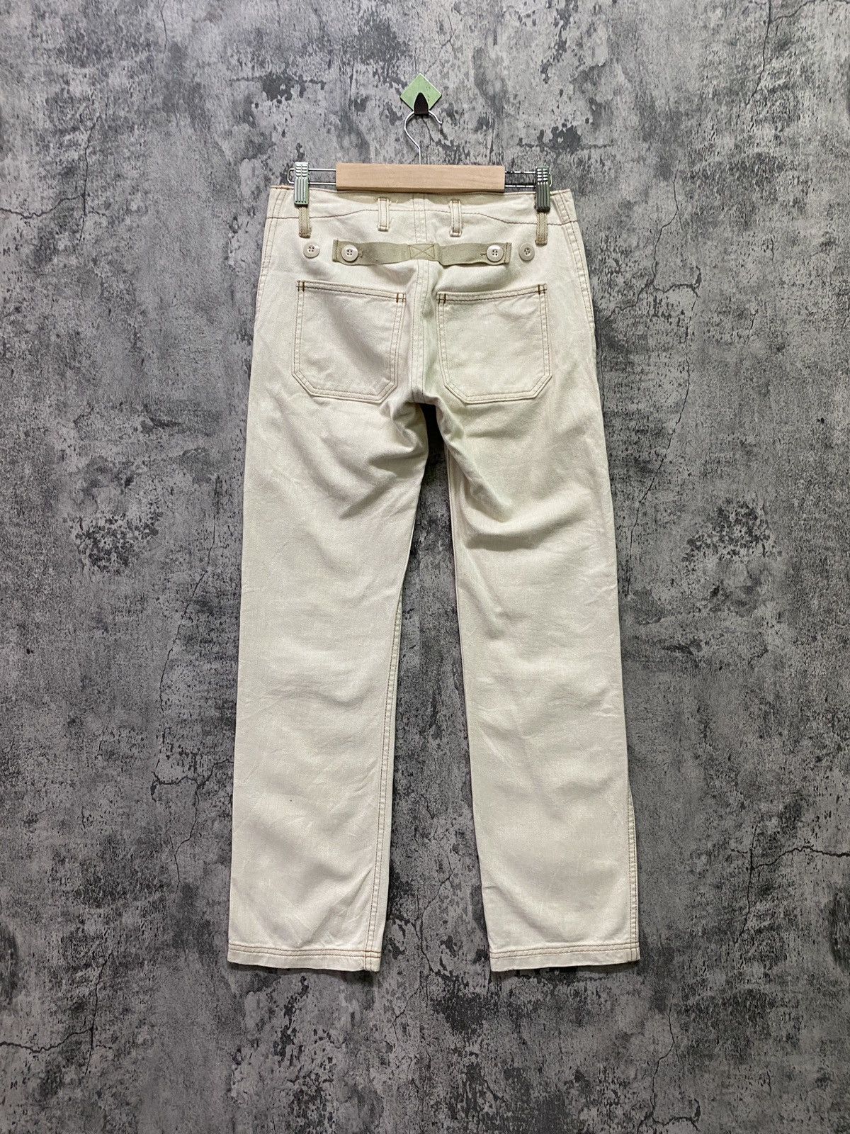 Johnbull × KOJIMA GENES Vintage JOHNBULL KOJIMA Buckle Back Low Rises Pants Size US 28 / EU 44 - 2 Thumbnail