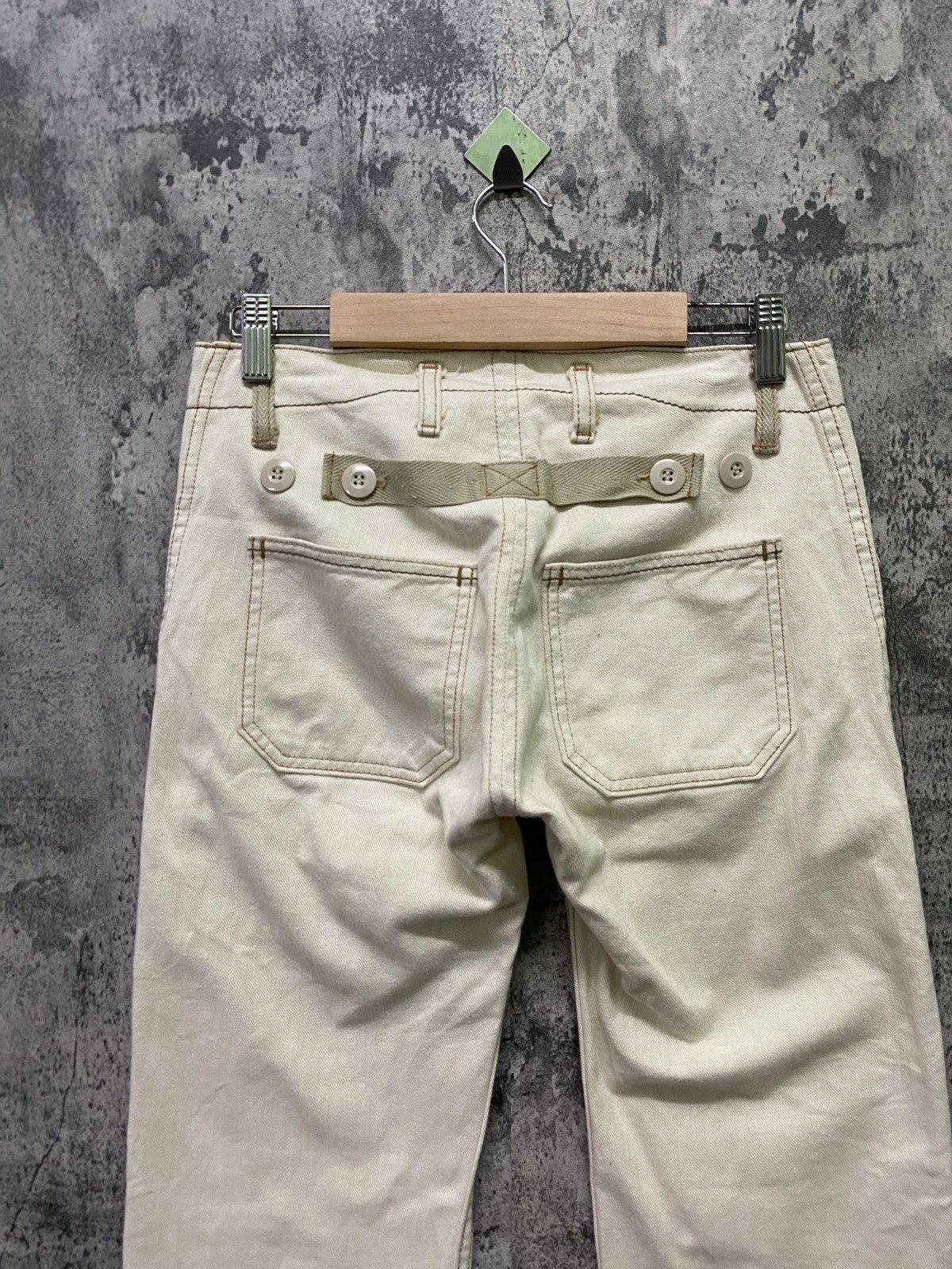 Johnbull × KOJIMA GENES Vintage JOHNBULL KOJIMA Buckle Back Low Rises Pants Size US 28 / EU 44 - 12 Thumbnail