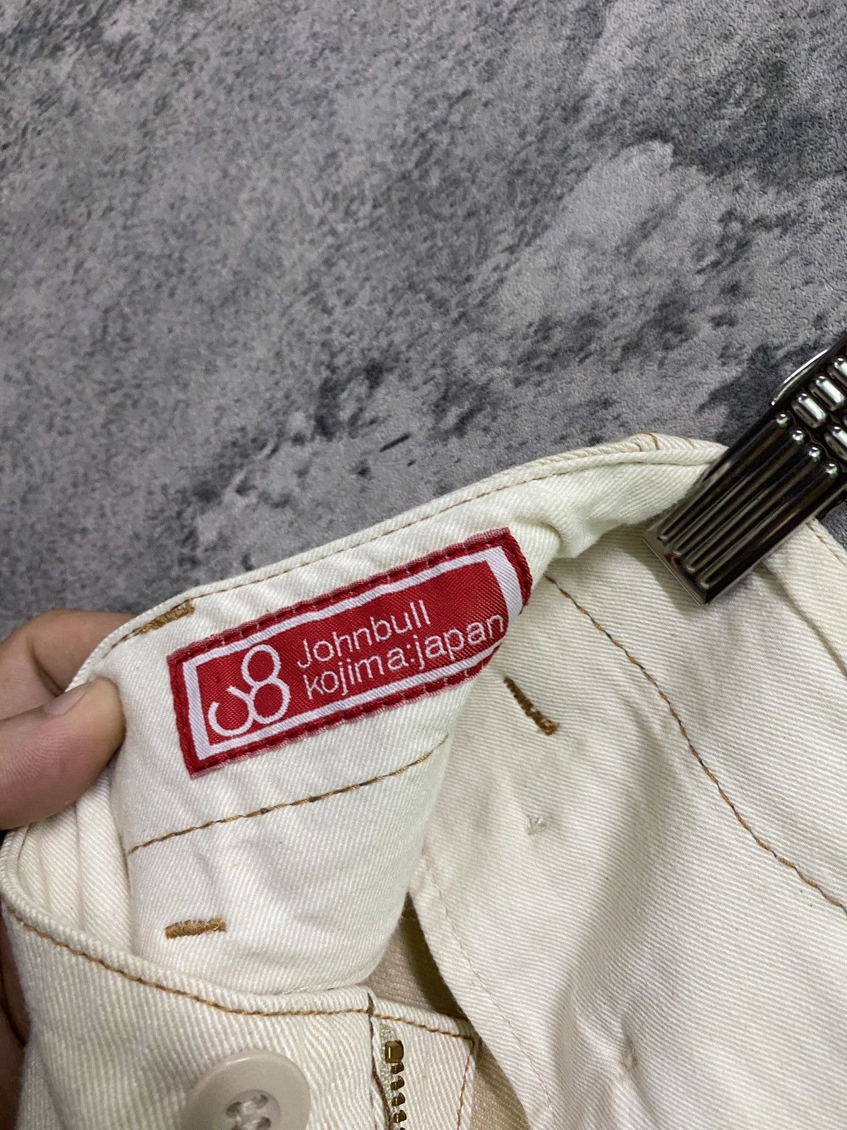 Johnbull × KOJIMA GENES Vintage JOHNBULL KOJIMA Buckle Back Low Rises Pants Size US 28 / EU 44 - 22 Thumbnail